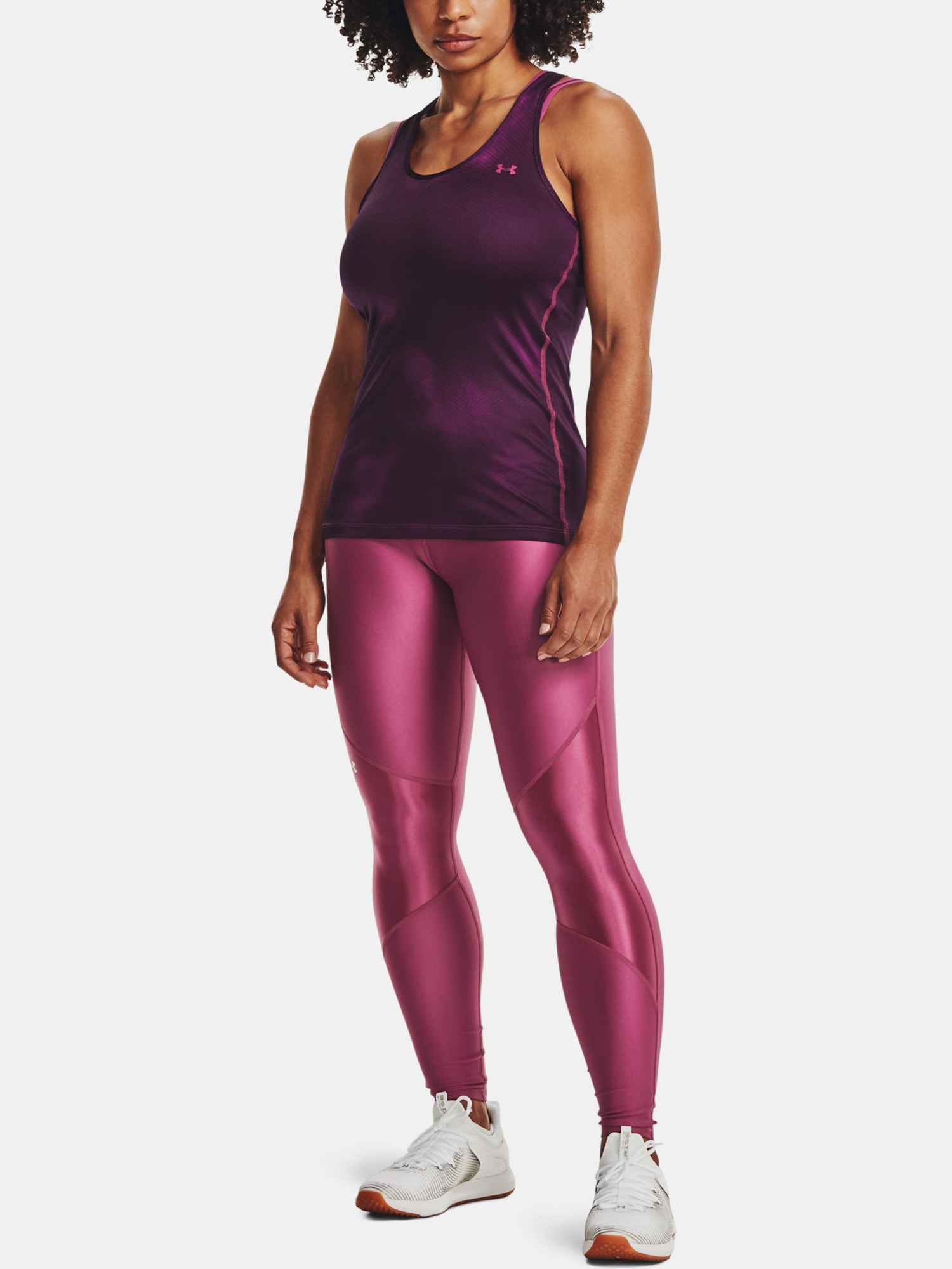 Under Armour Leggings HG Armour Shine Leg NS-PNK - Ladies