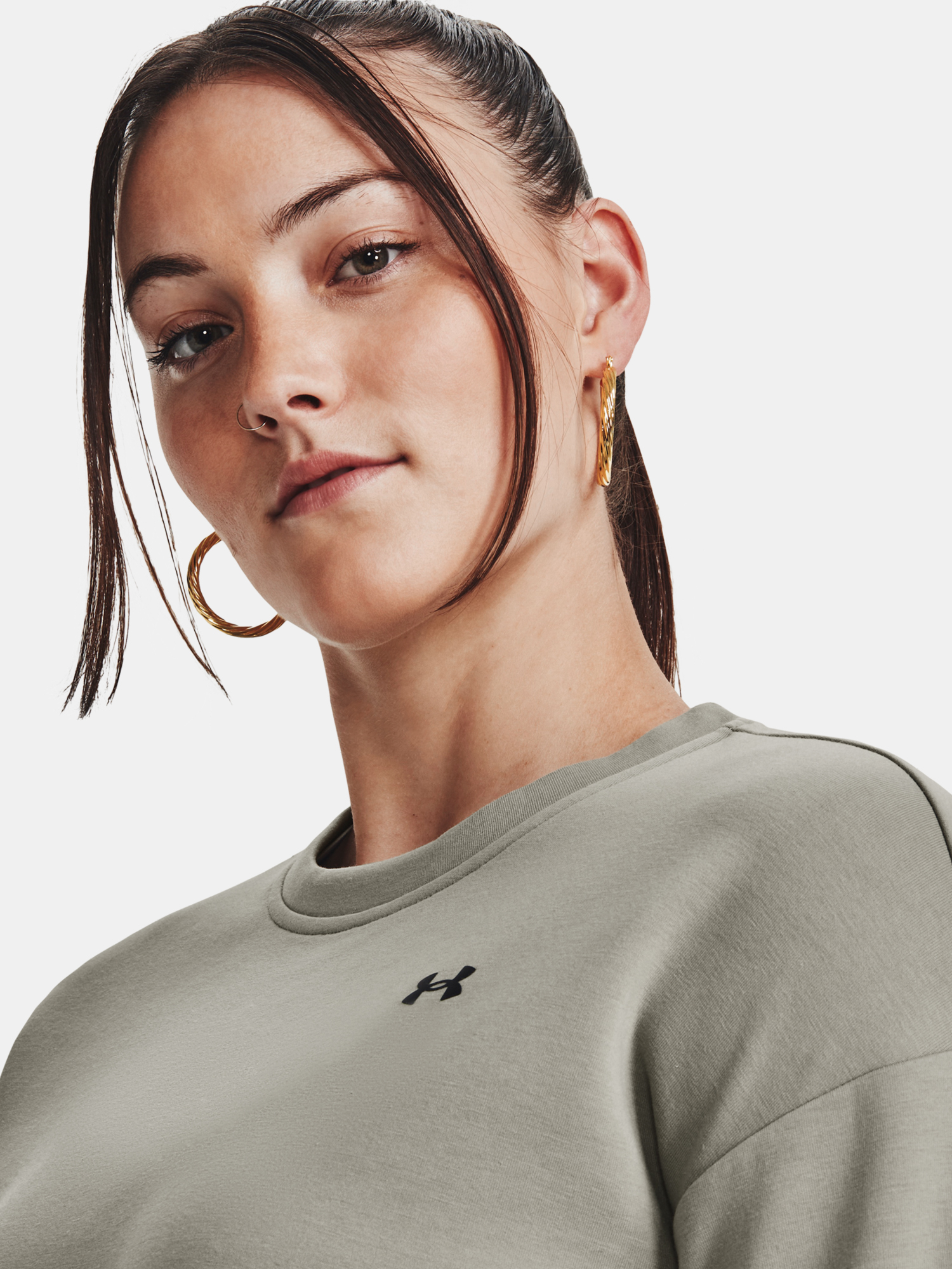 Jachete si tricouri pentru femei Under Armour - verde deschis