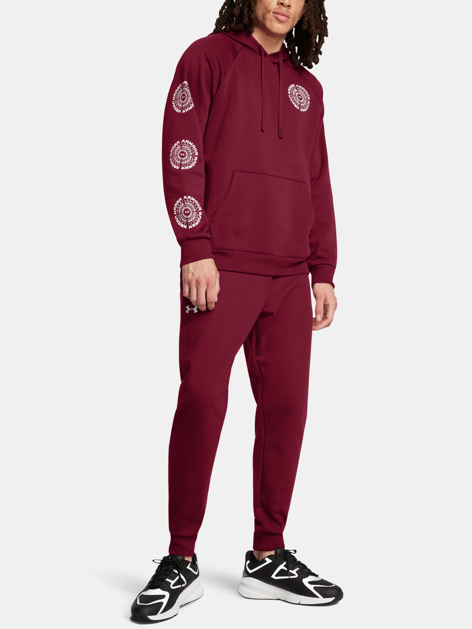 Men's sweatpants Under Armour UA Rival Fleece Joggers-RED - Men's