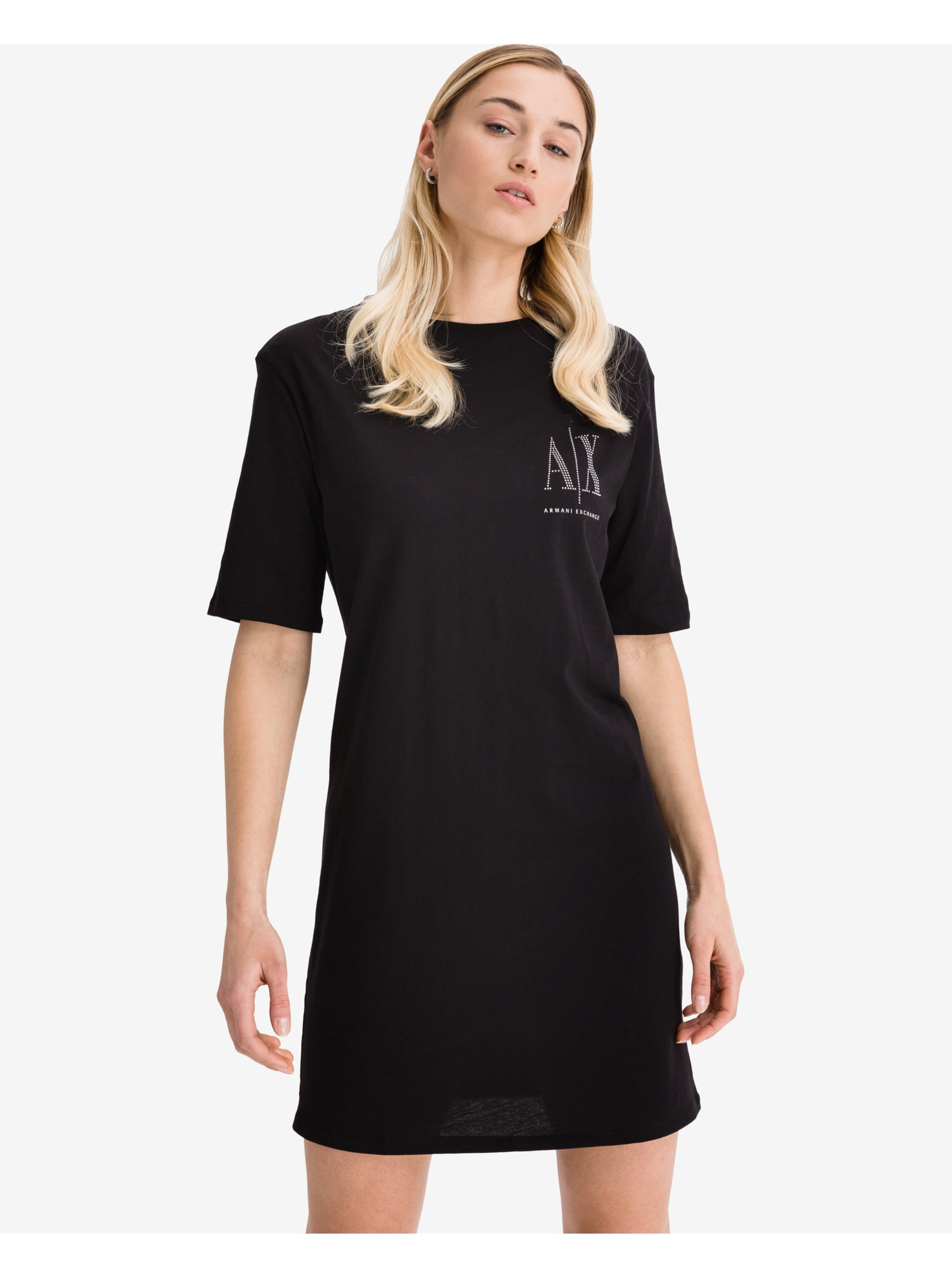Black Dress Armani Exchange - Women