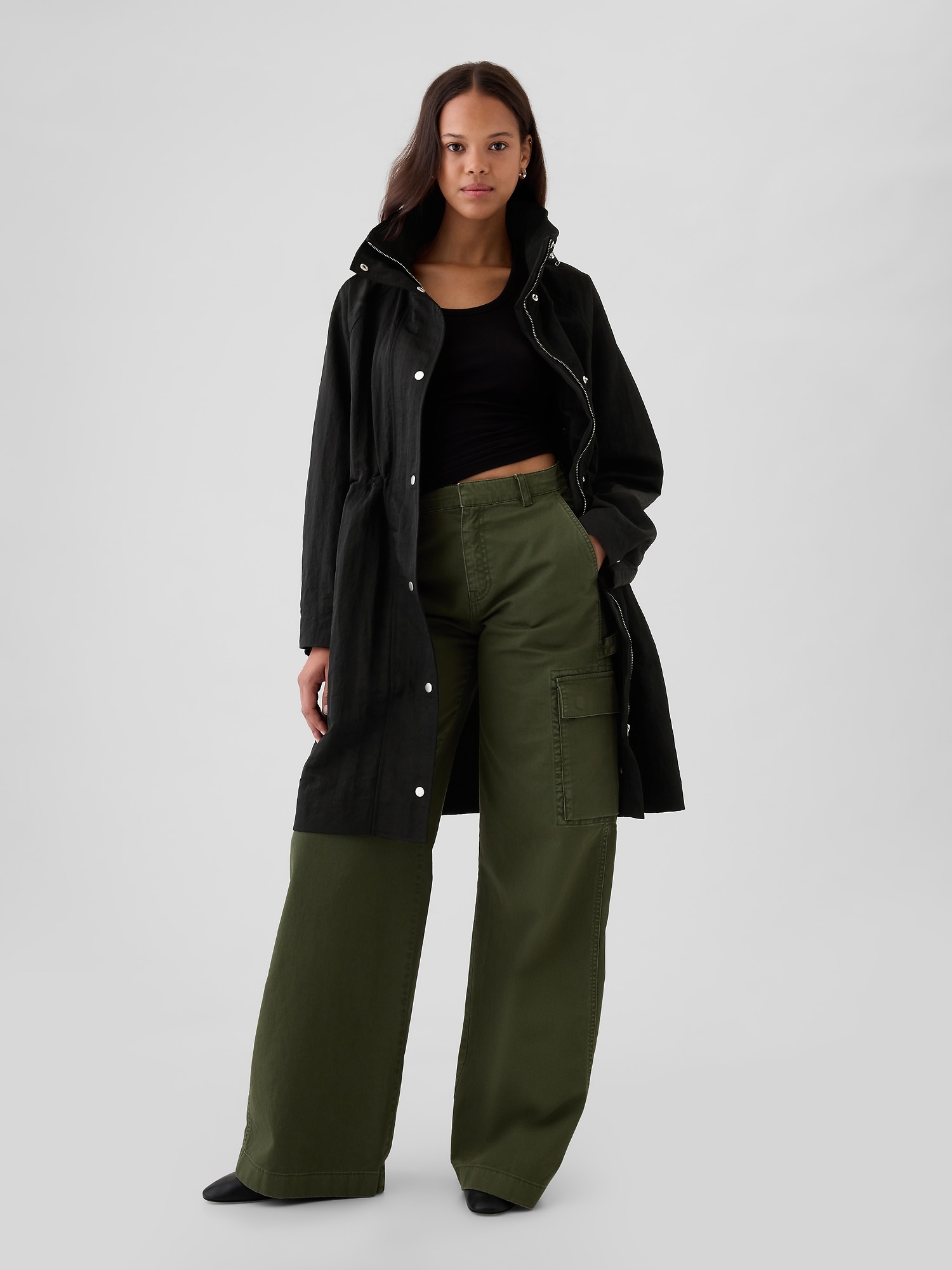 GAP Nylon oversize parka - Women's