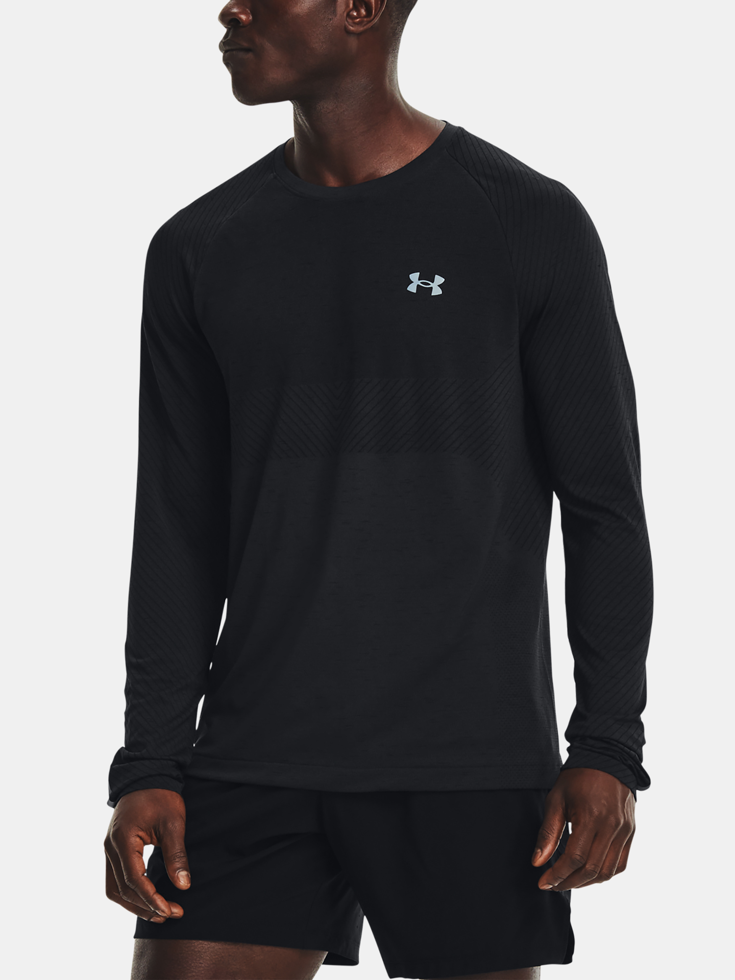 Under Armour T-shirt UA Seamless Run LS-BLK - Men's