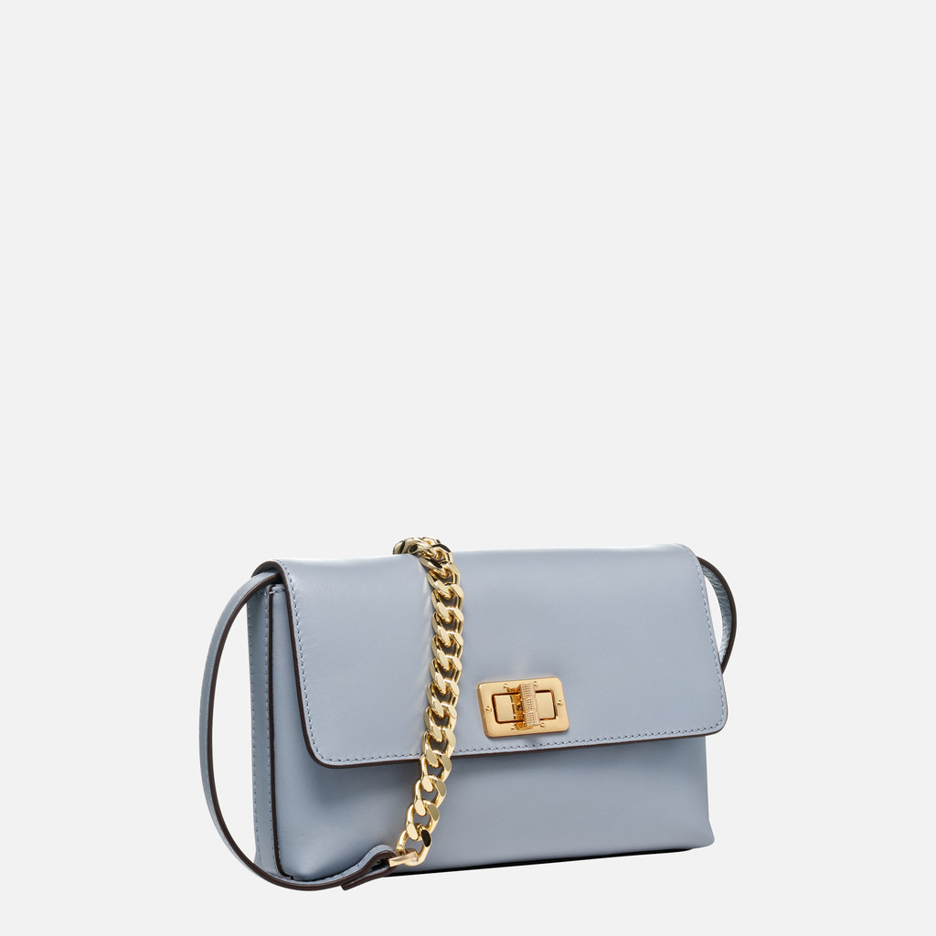 Light blue women&#039;s handbag Geox Liliane - Women&#039;s