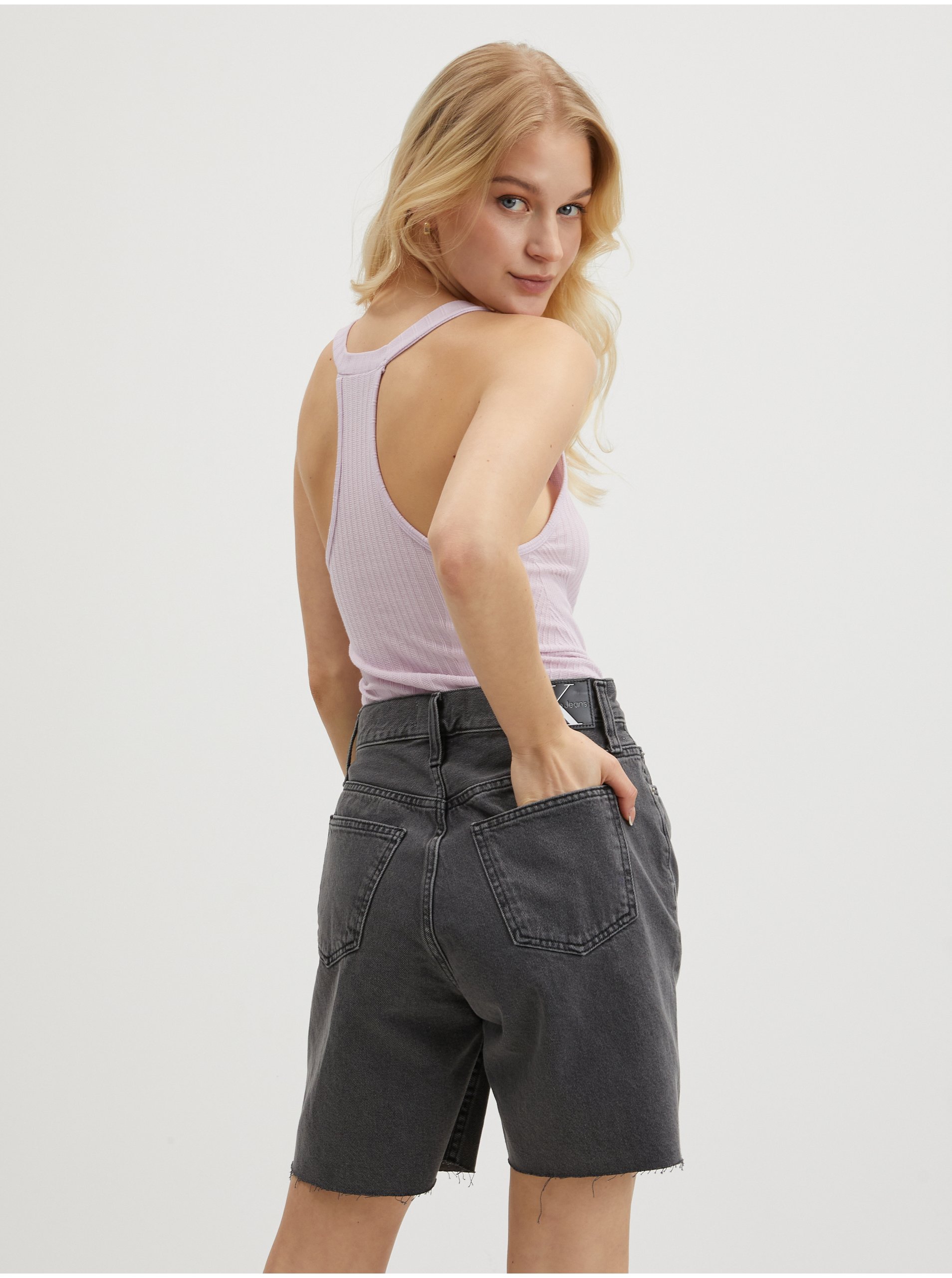 Maiouri pentru femei Pieces - mov deschis