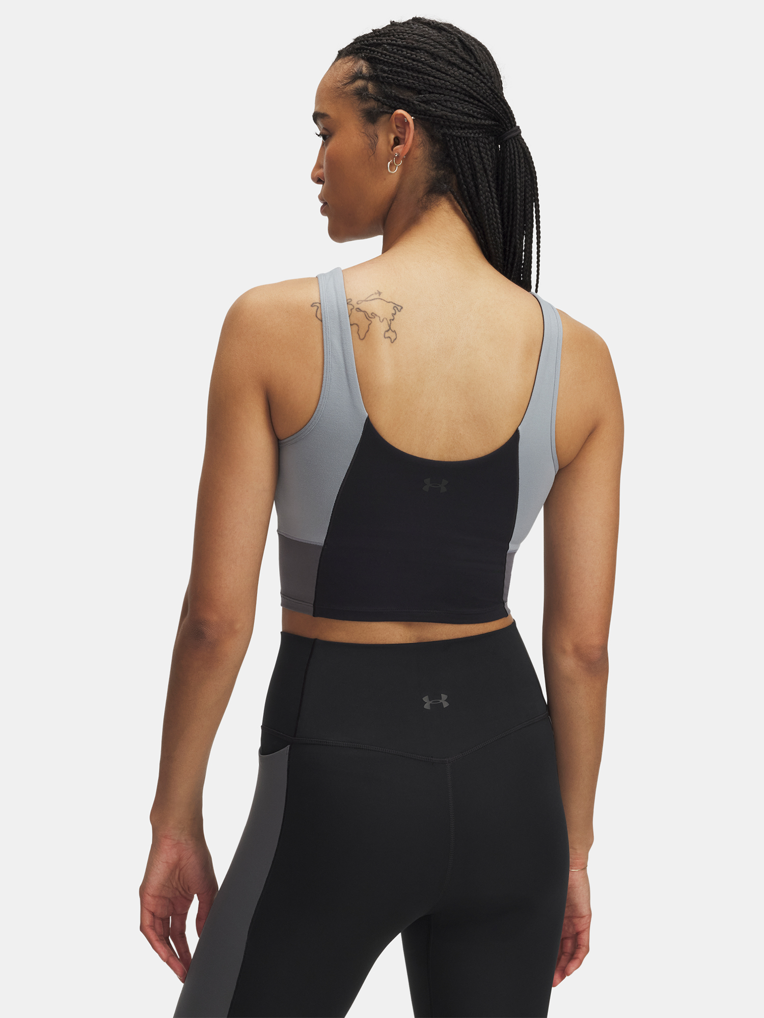 Under Armour Meridian Colorblock Tank-BLK Women's Tank Top - Women's