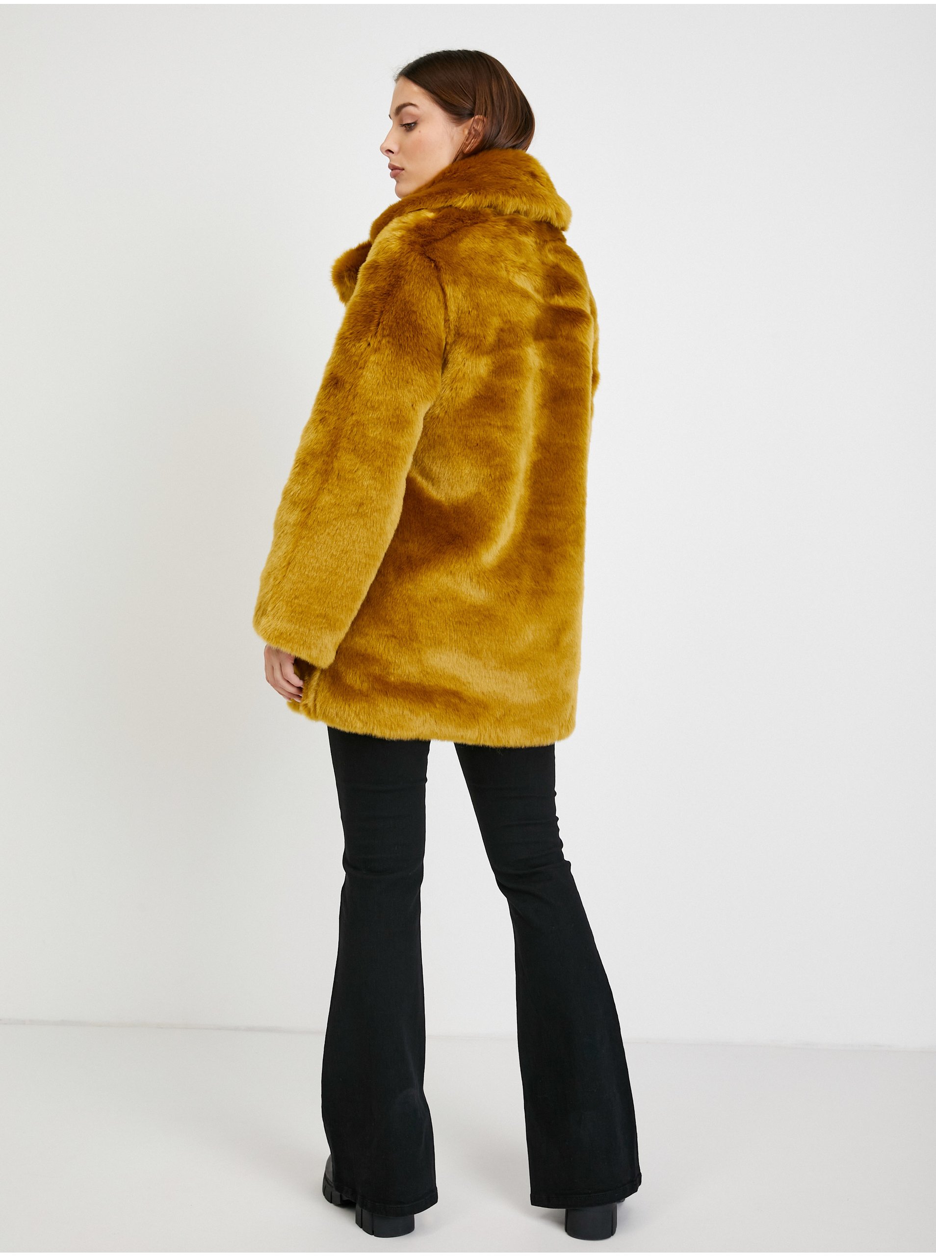 Paltoane pentru femei ORSAY - mustar