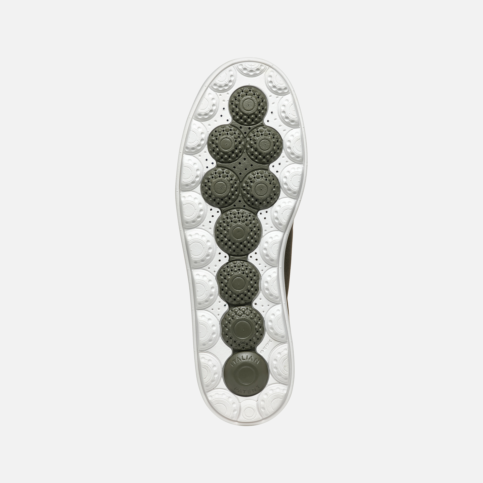 GEOX Khaki men's sneakers Spherica Ecub-1 - Men's