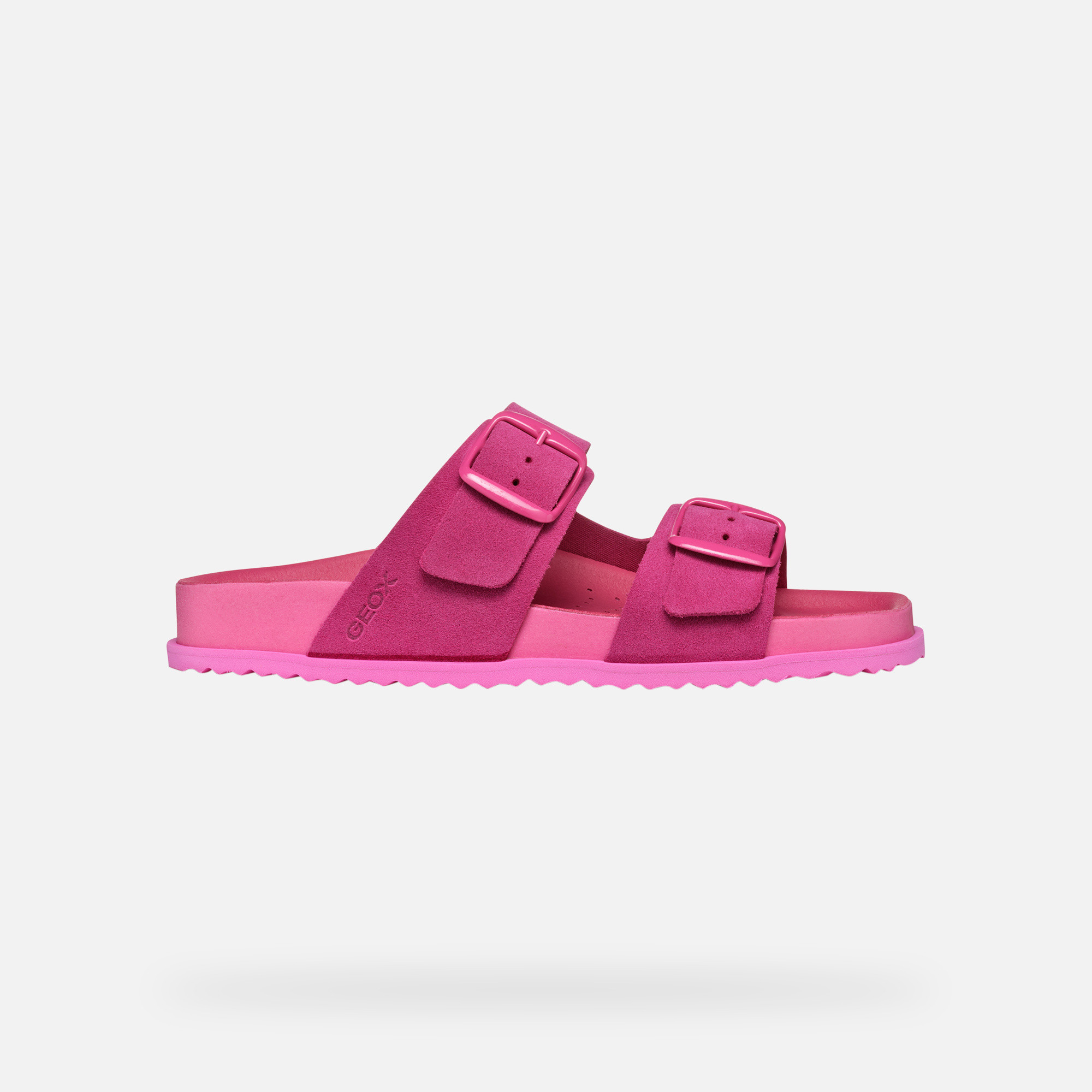 Pink women's slippers Geox Sandybett - Women's