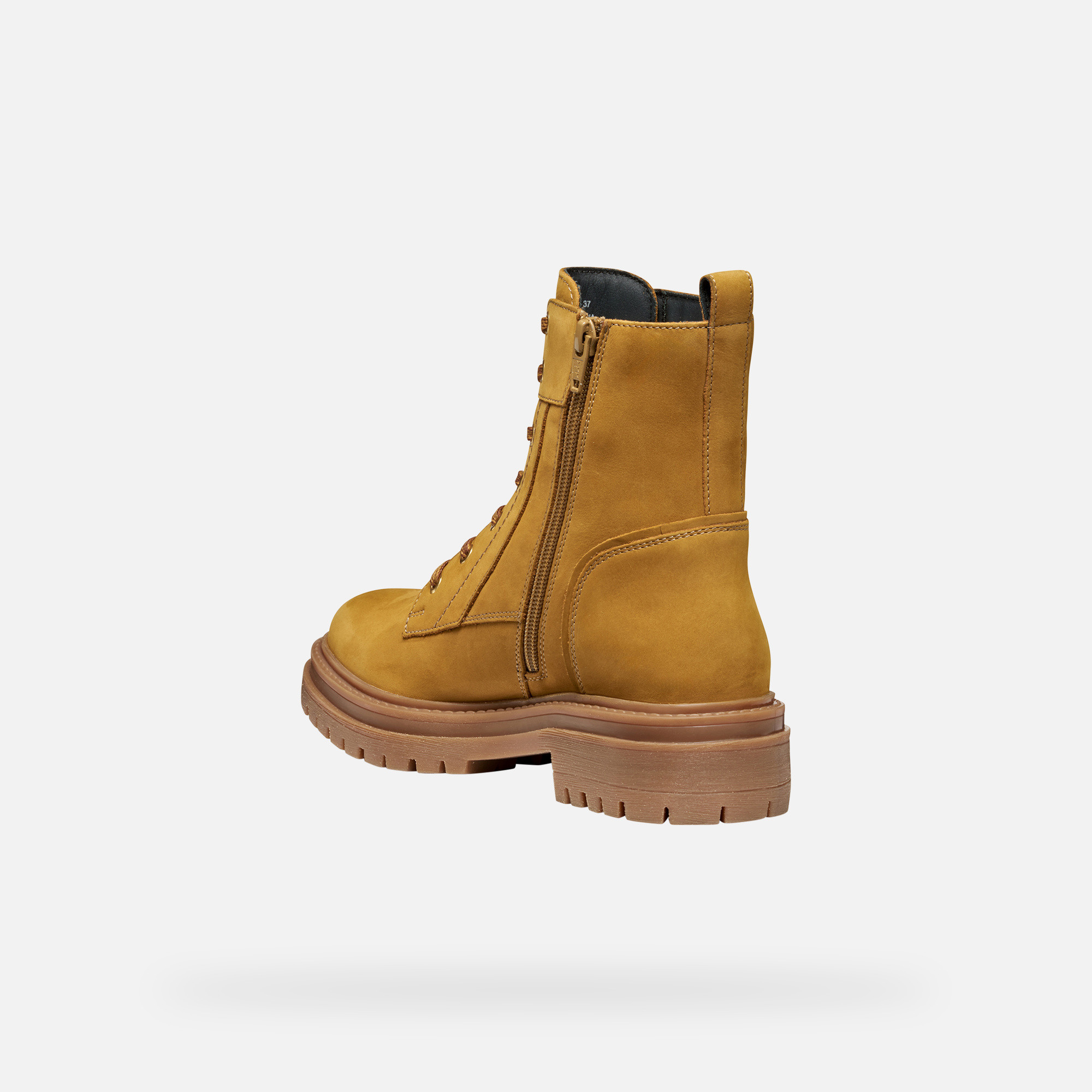 Yellow Women's Ankle Boots Geox Iridea - Ladies