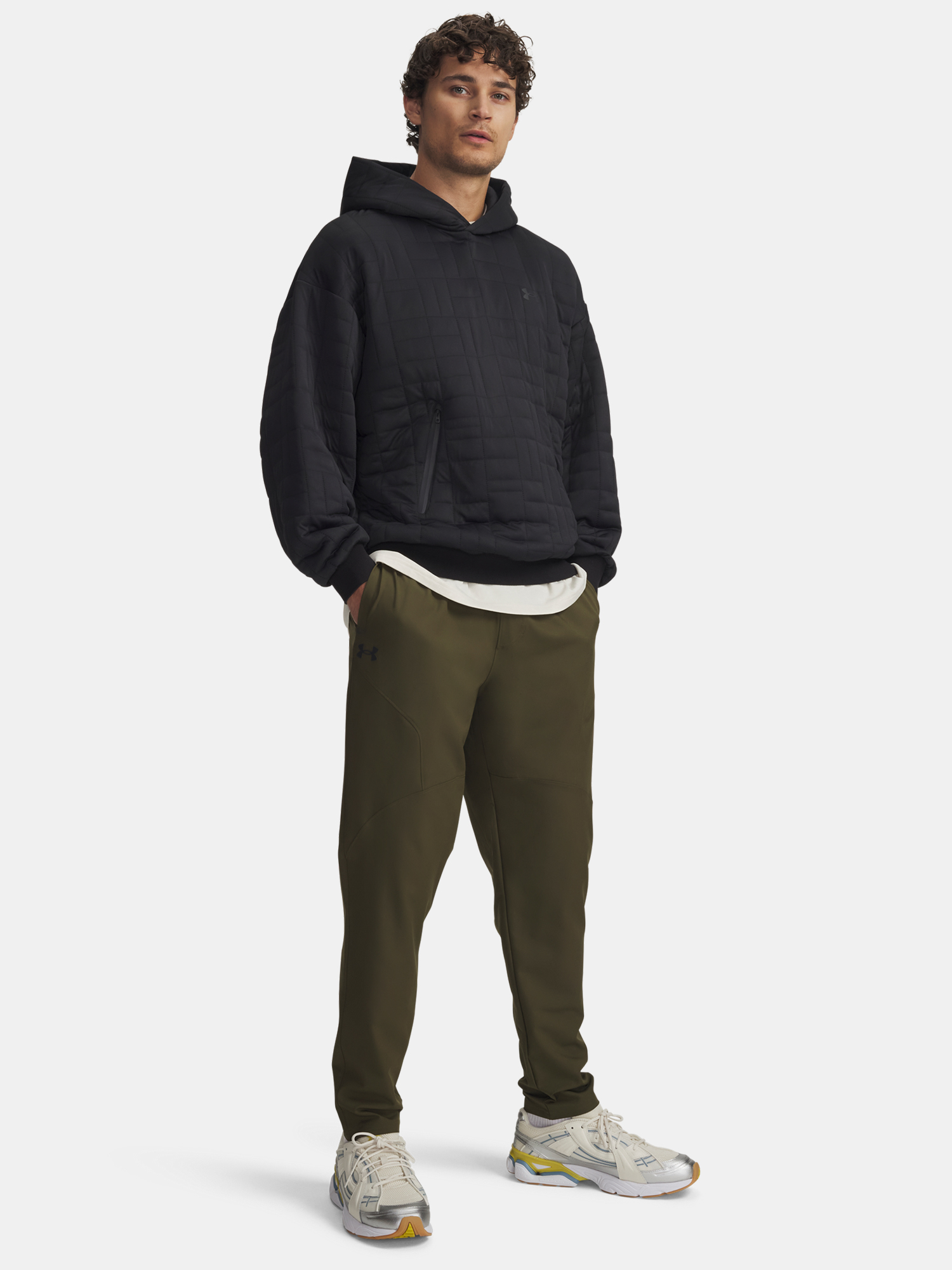 Under Armour UA Unstoppable Tapered Pants-GRN Men&#039;s Sports Trousers - Mens