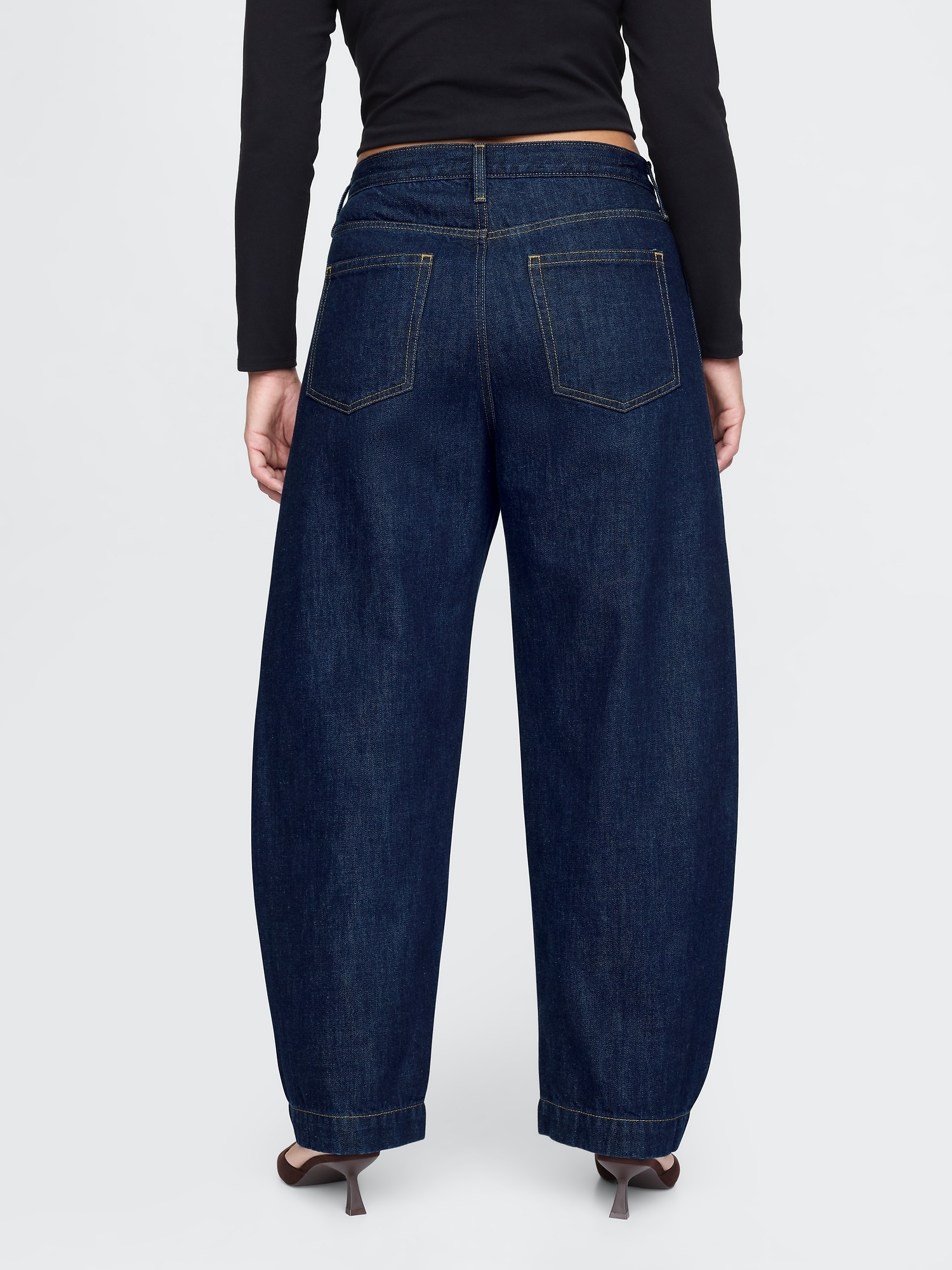 GAP Jeans Barrel High Rise - Women's