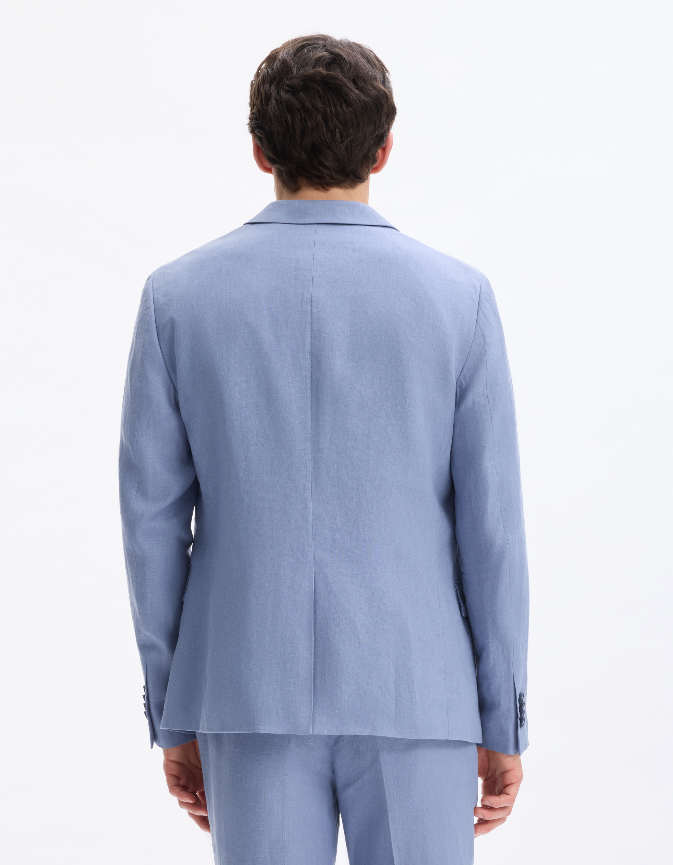 Celio Linen jacket slim Buhot2 - Men&#039;s