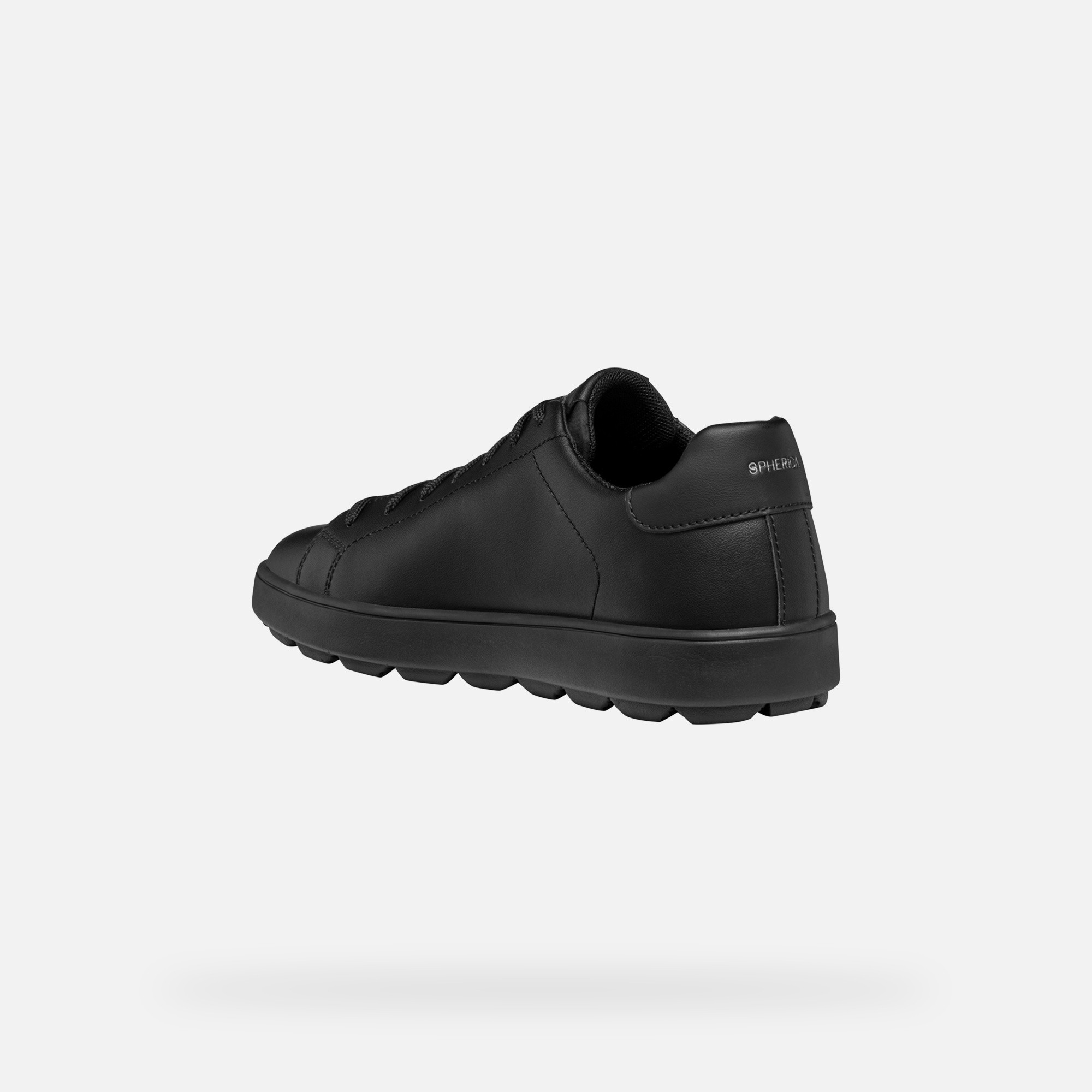 Black men's sneakers Geox Spherica Ecub-1 - Men's