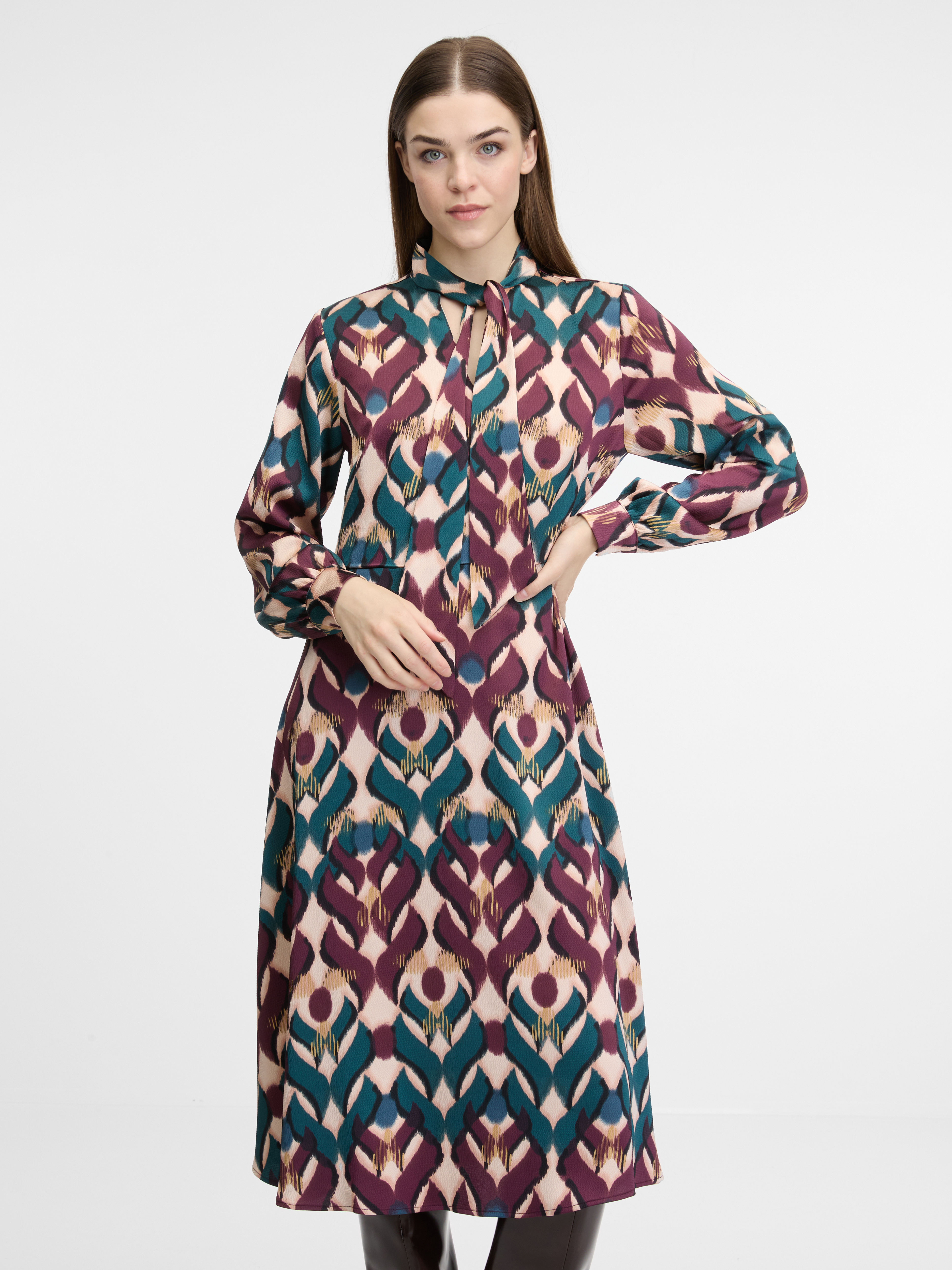 Brown womens midi dress ORSAY - Womens