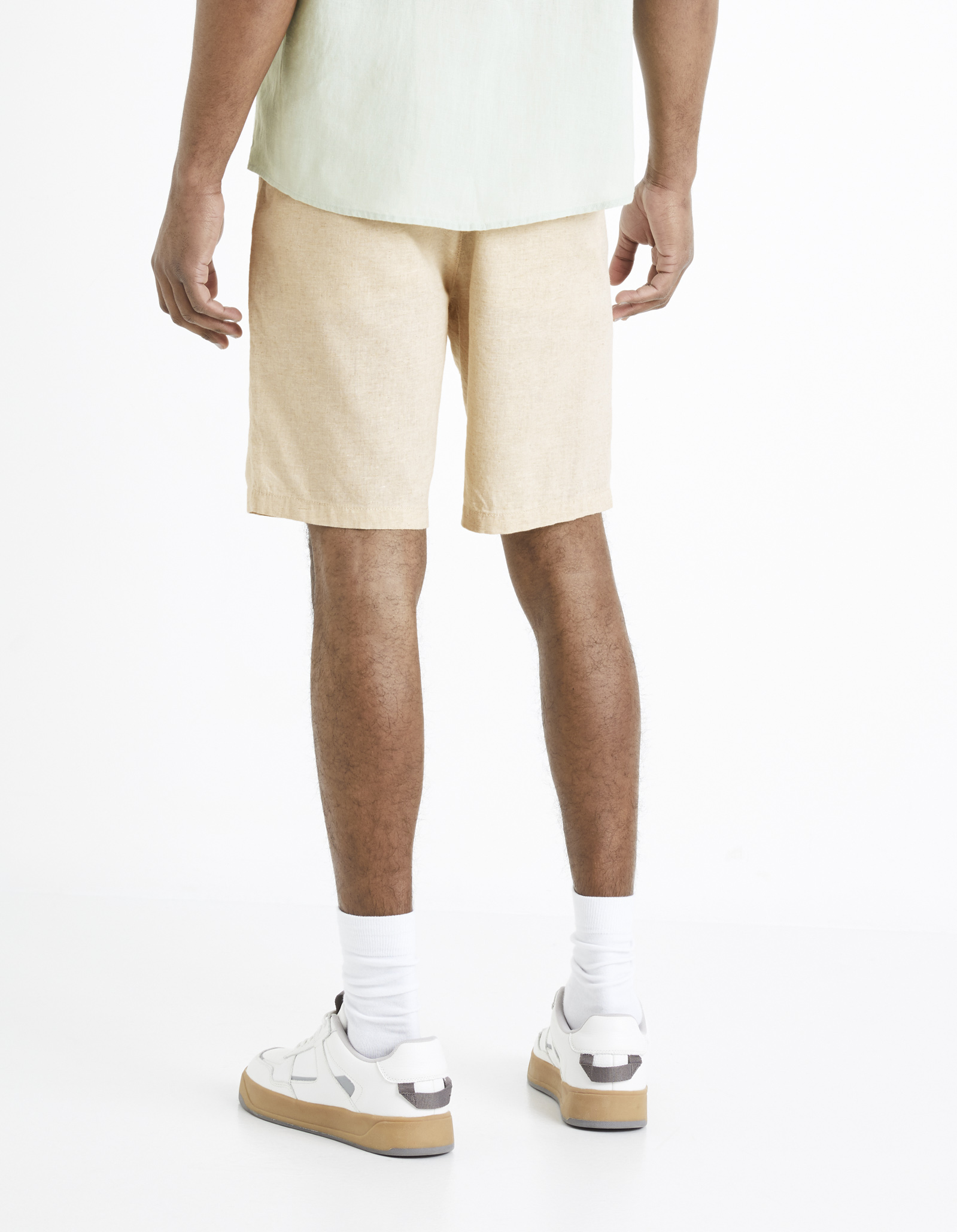 Pantaloni scurti pentru barbati Celio - bej