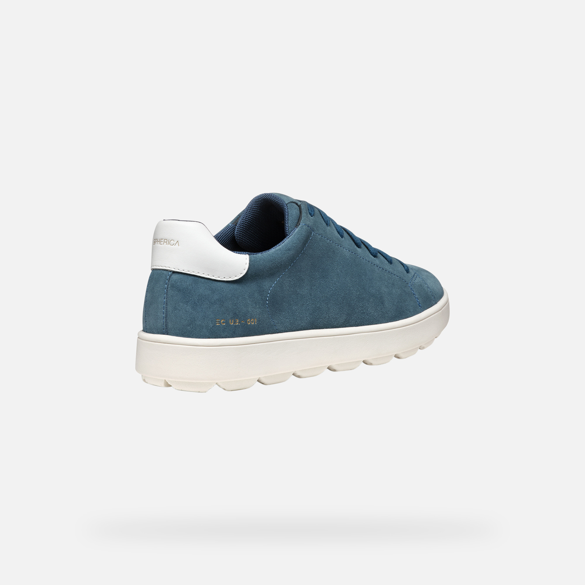 Light blue men's sneakers Geox Spherica ECUB-1 - Men