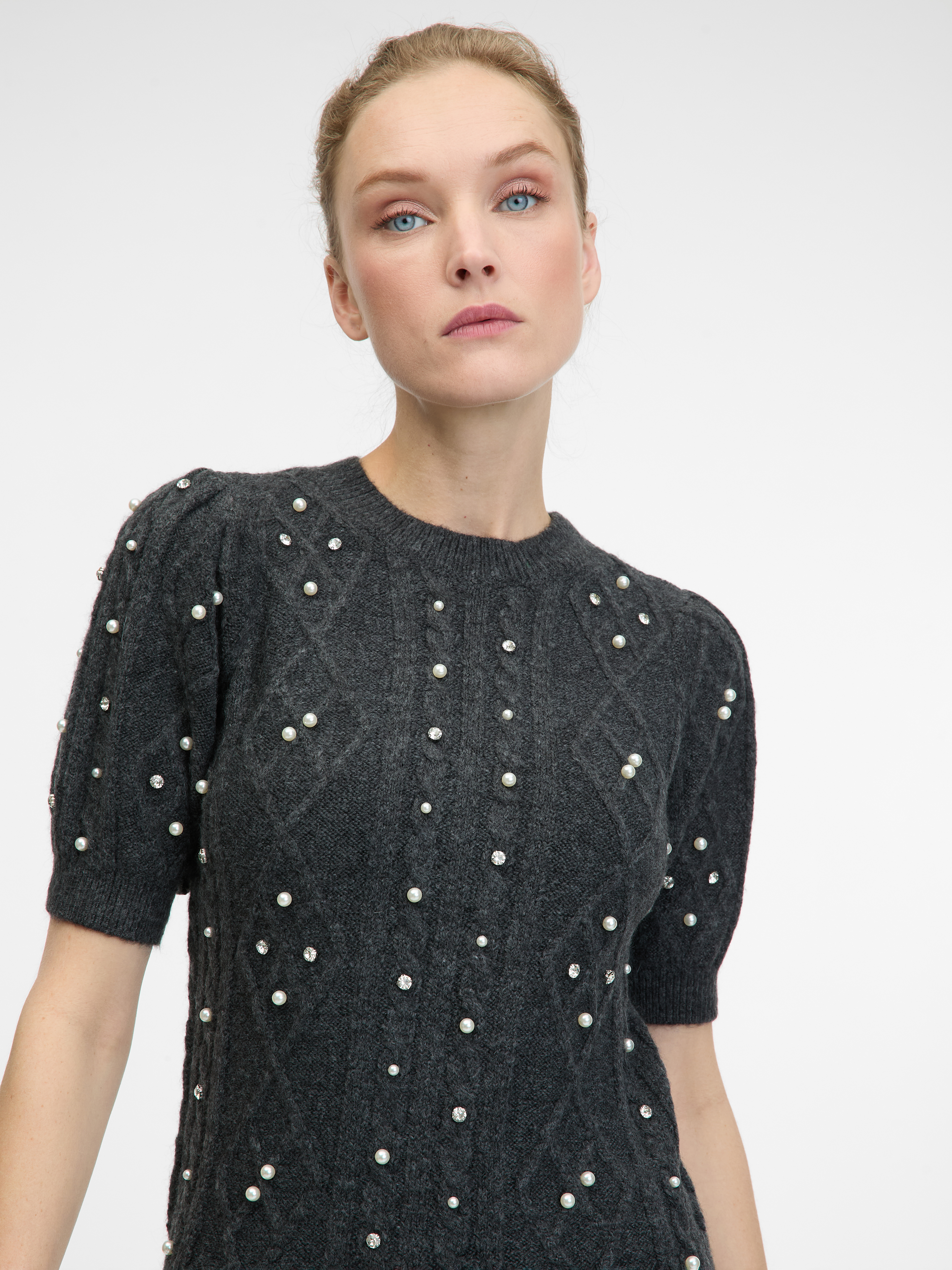 Dark grey women's sweater ORSAY - Women's