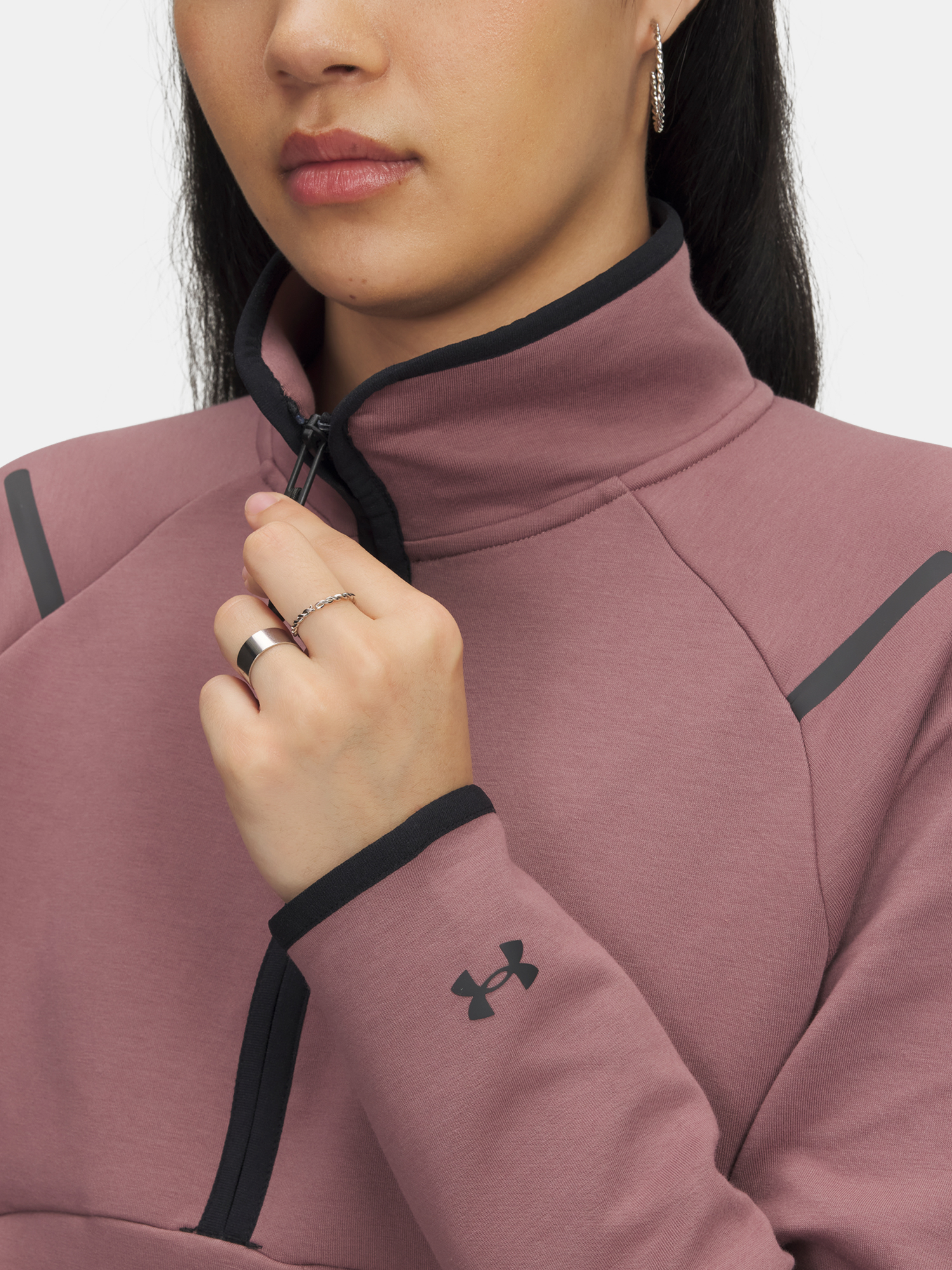 Women's sweatshirt Under Armour Unstoppable Flc HZ-BRN - Women's