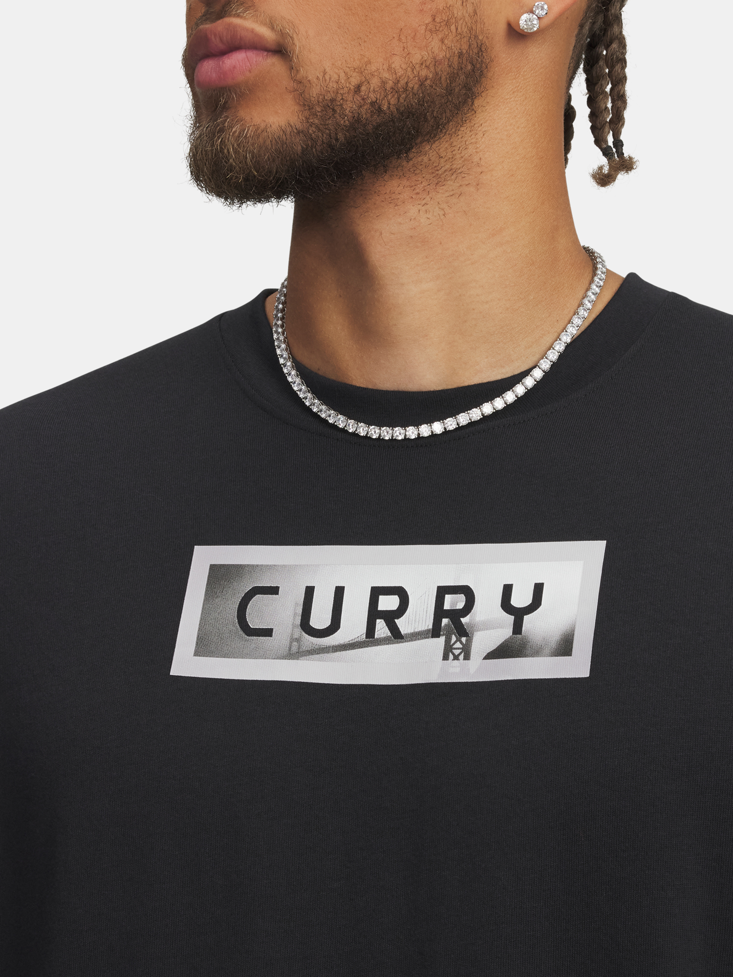 Men's Under Armour Curry Trend Tee 1-BLK T-Shirt - Mens