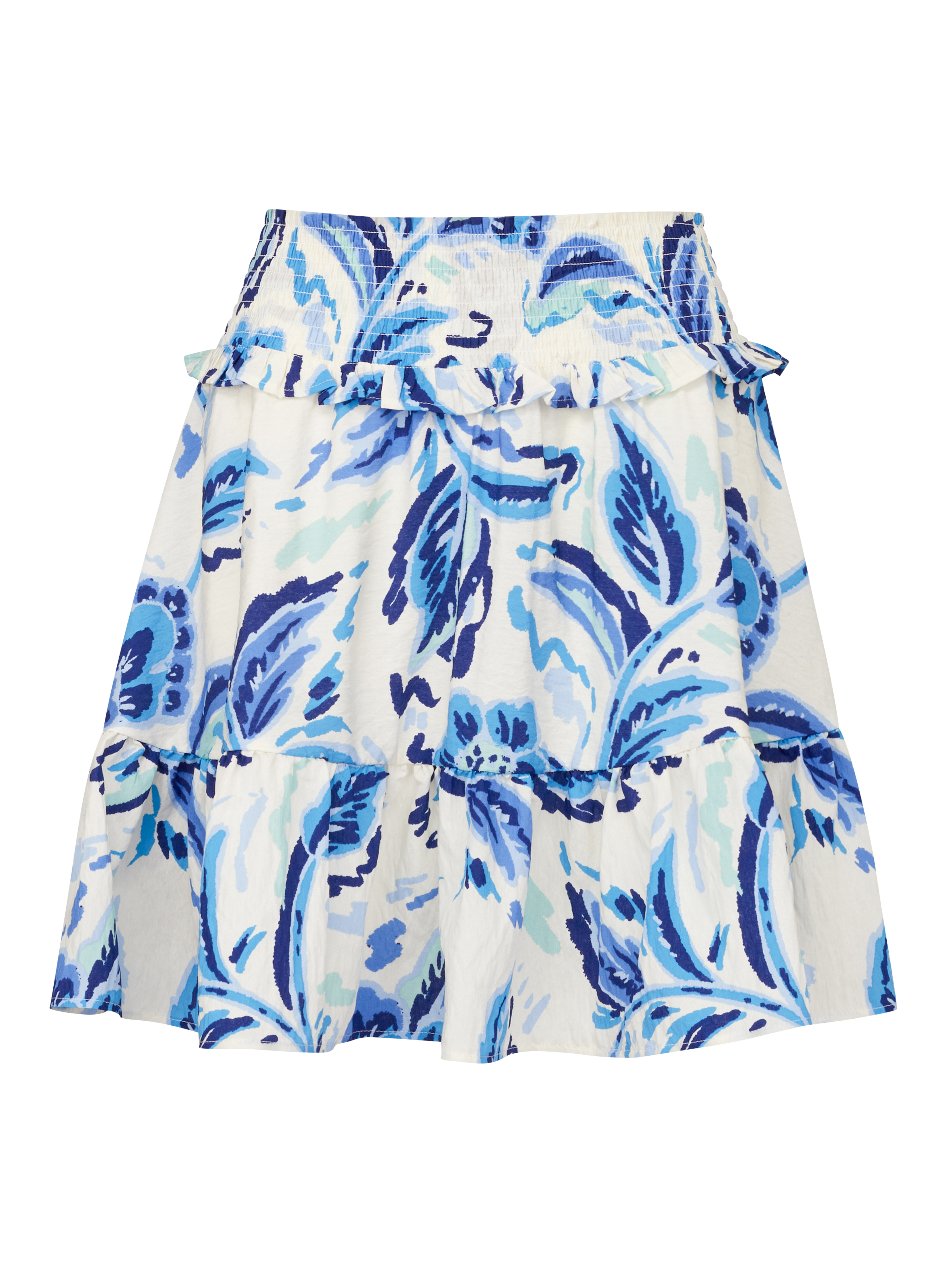 Orsay Blue women's floral skirt - Women's