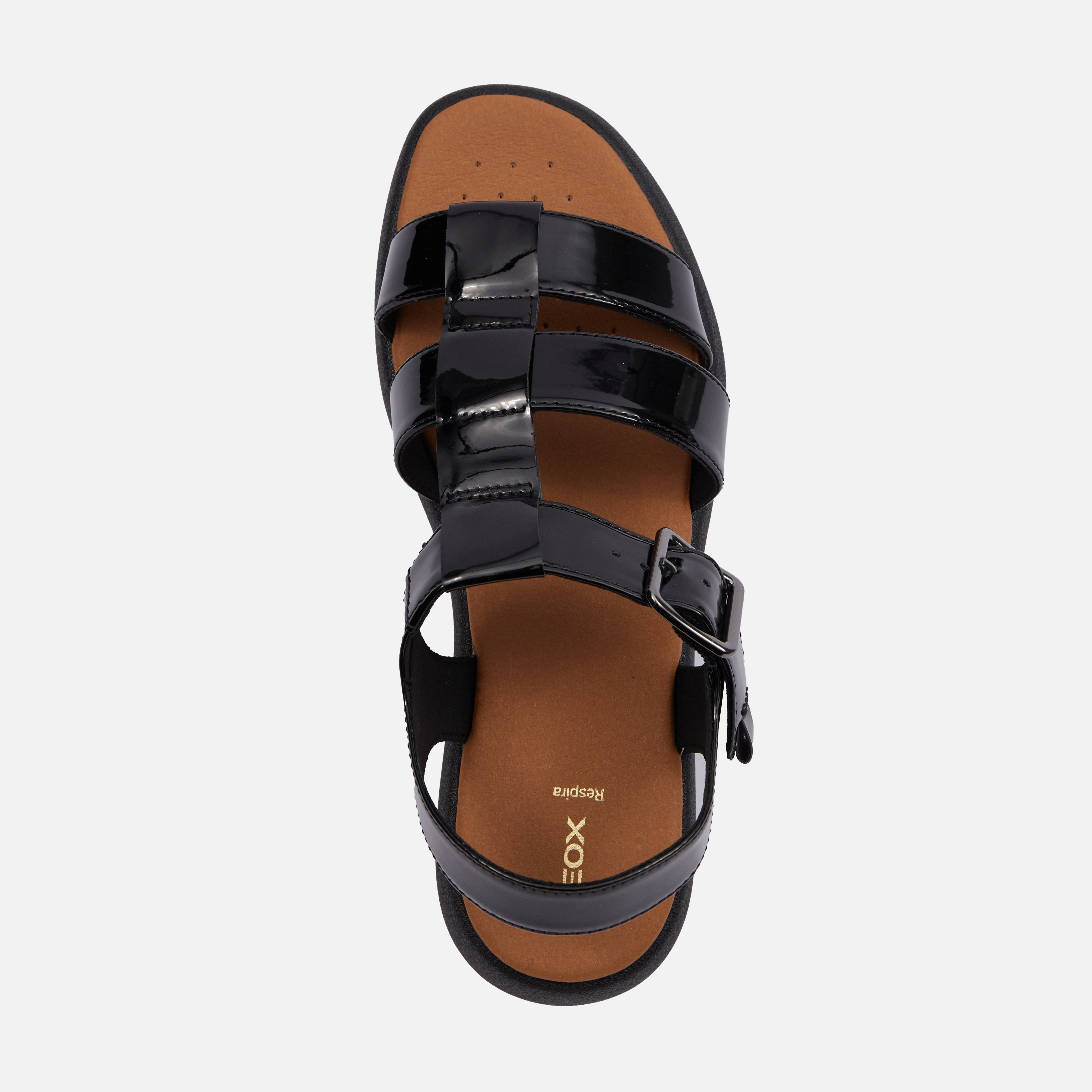 Black women's sandals Geox Camalei - Women's