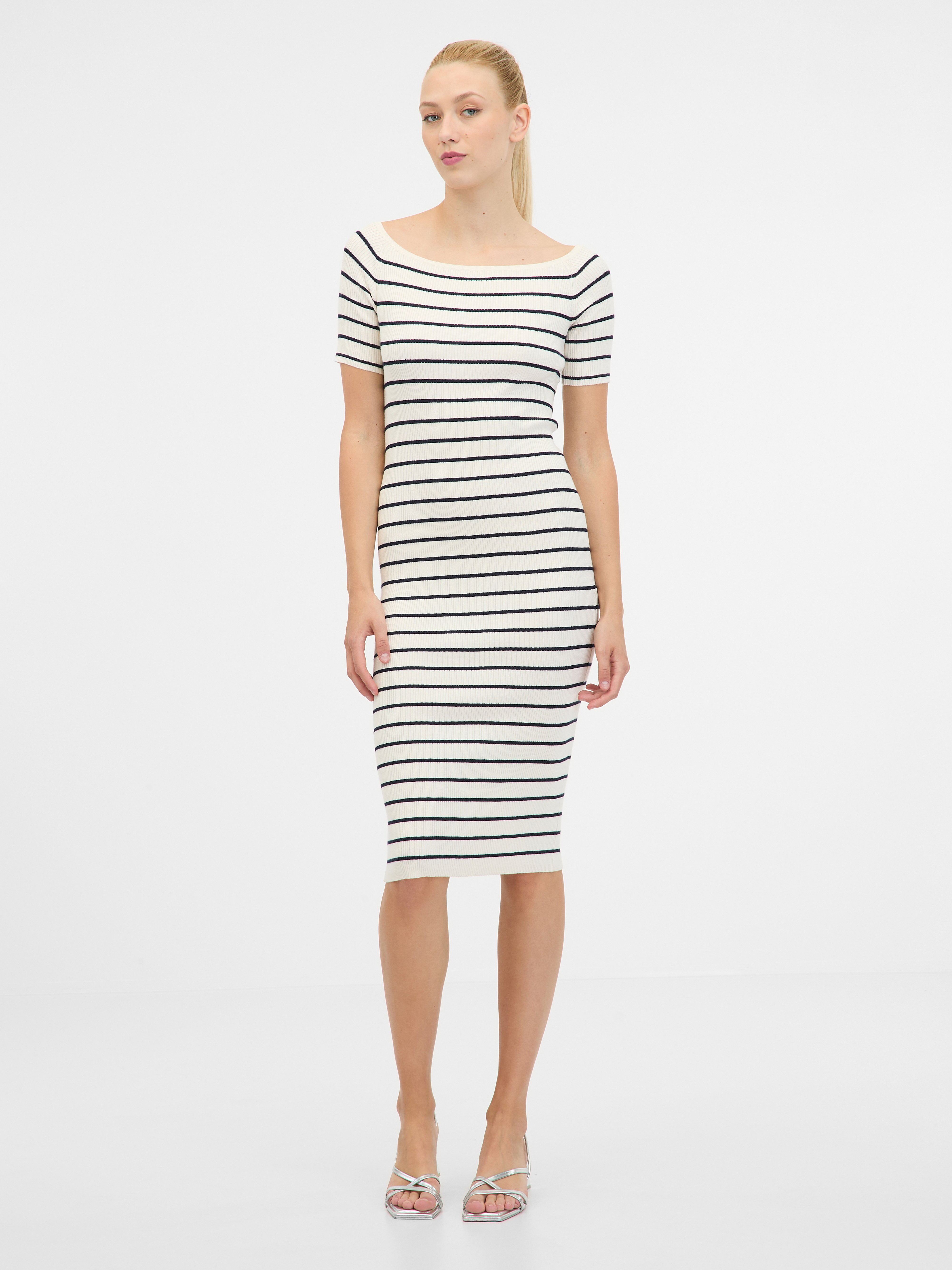 Cream women's midi dress ORSAY - Women's