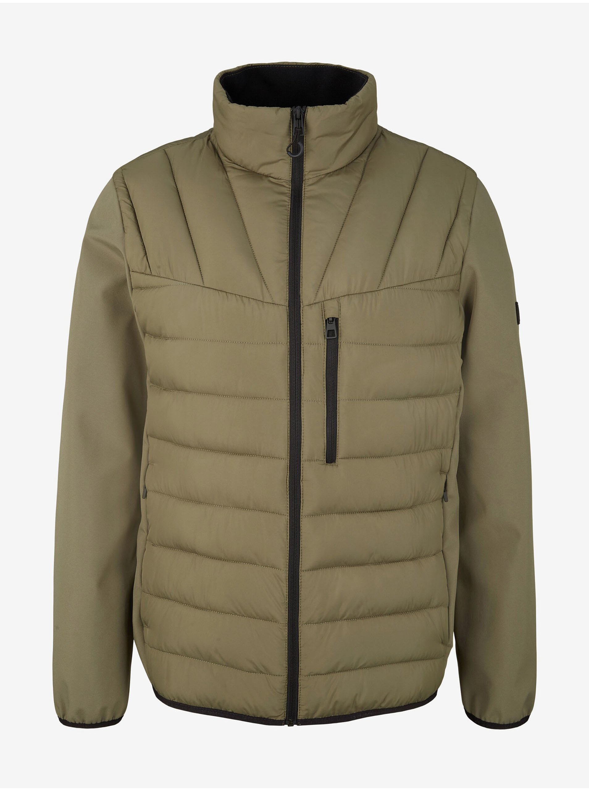 Khaki Men's Quilted Jacket Tom Tailor Denim - Men