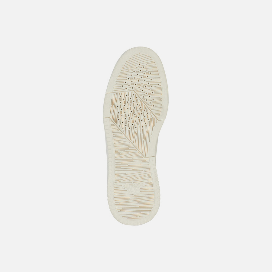 White men's sneakers Geox Segnale A - Men's