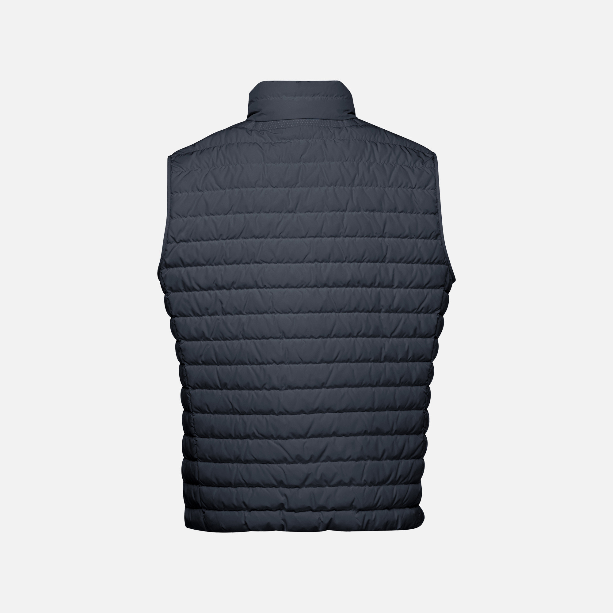 Dark Blue Men's Quilted Jacket Geox Warrens - Mens