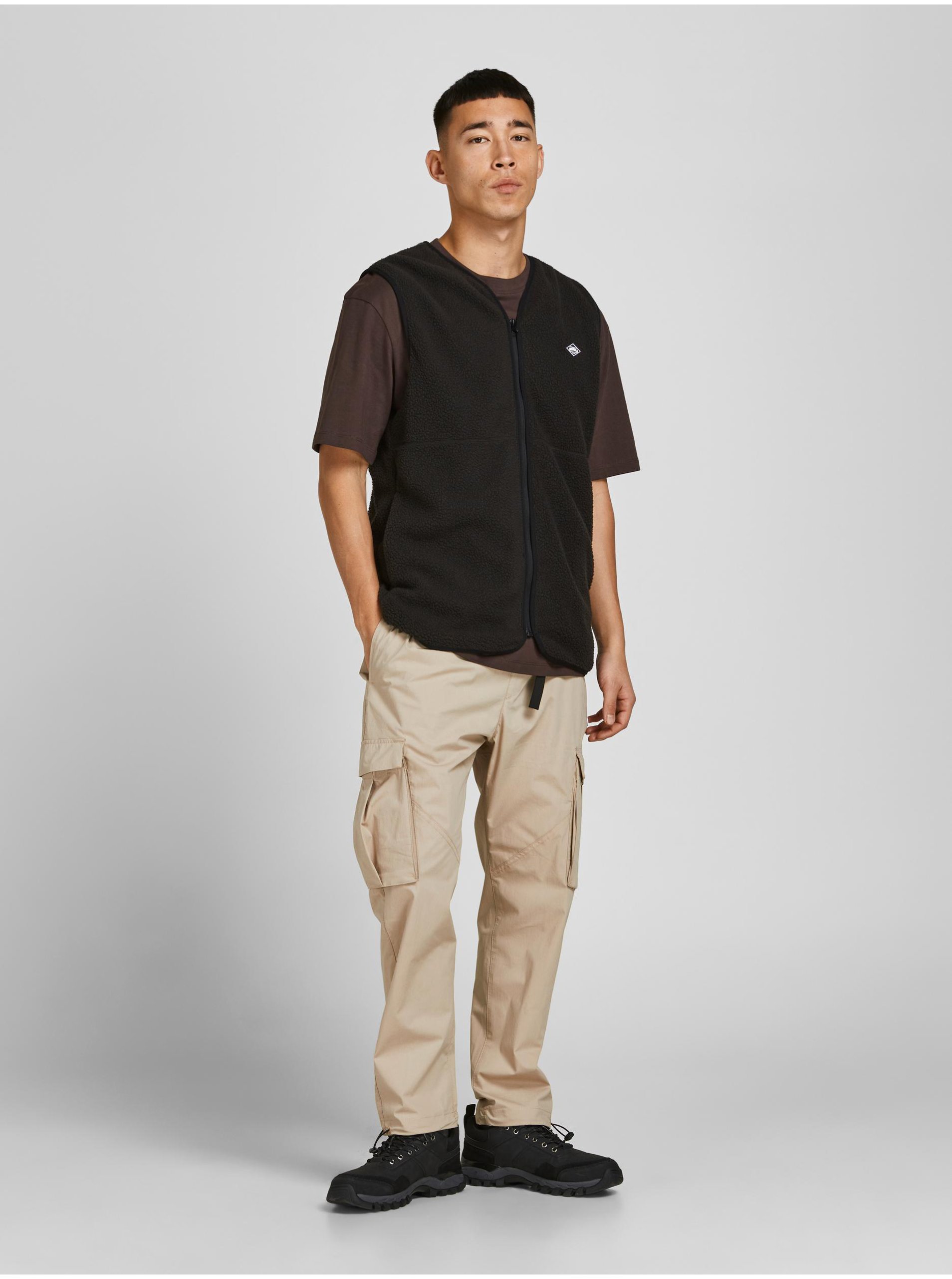 Pantaloni casual pentru barbati Jack &amp; Jones - bej