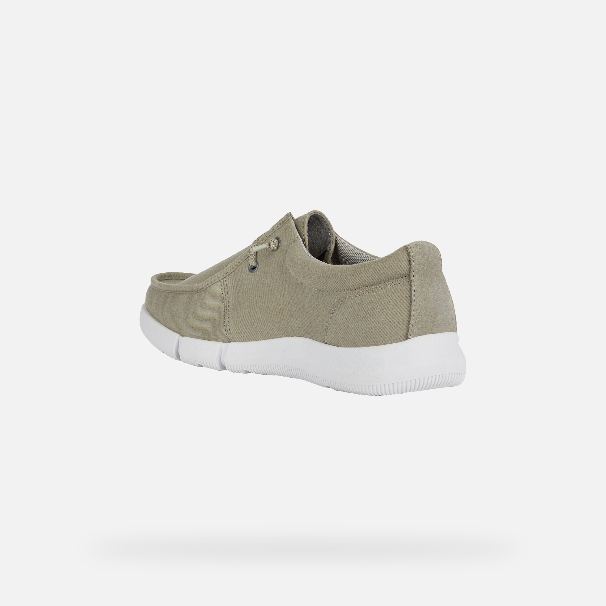 Light green men&#039;s moccasins Geox Adacter m - Men&#039;s