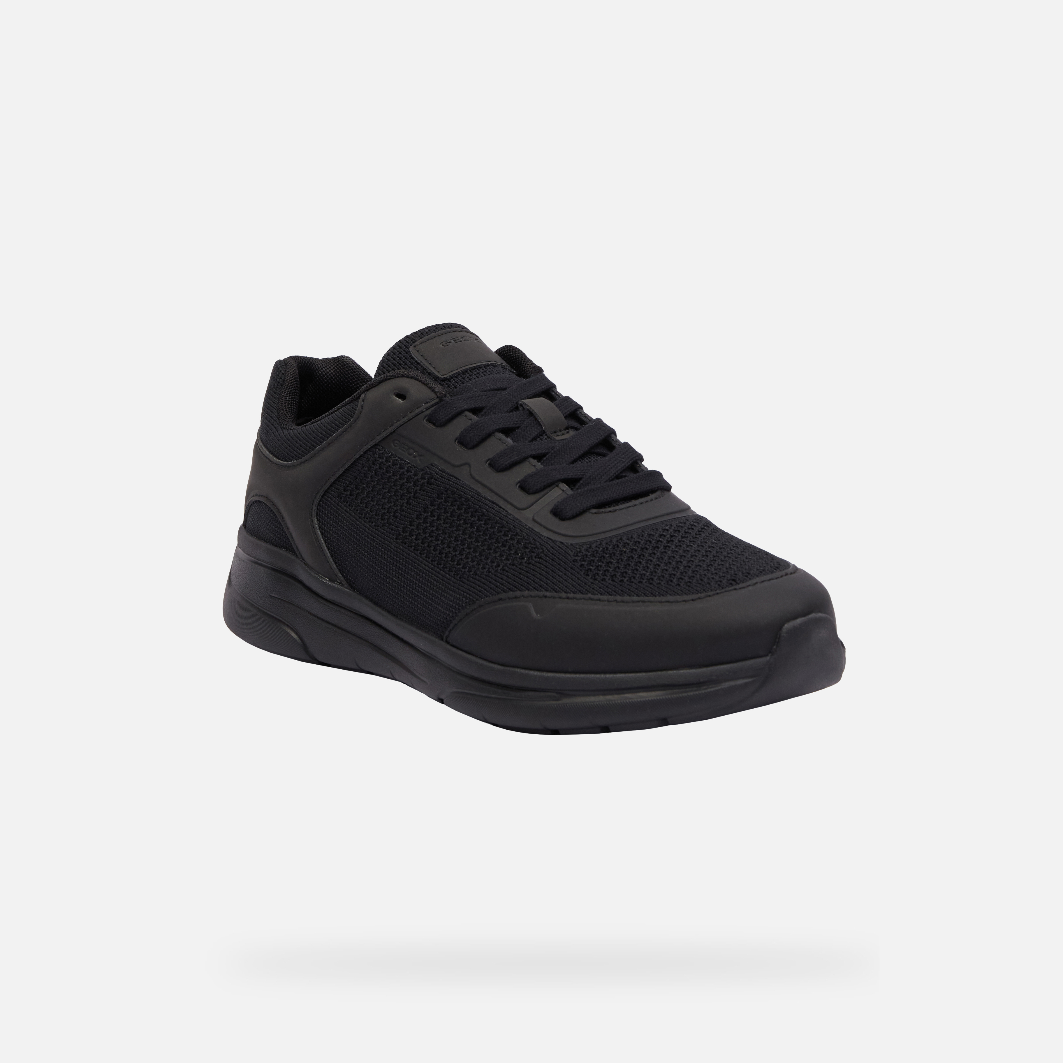 Black men's sneakers Geox Klaiver - Men's