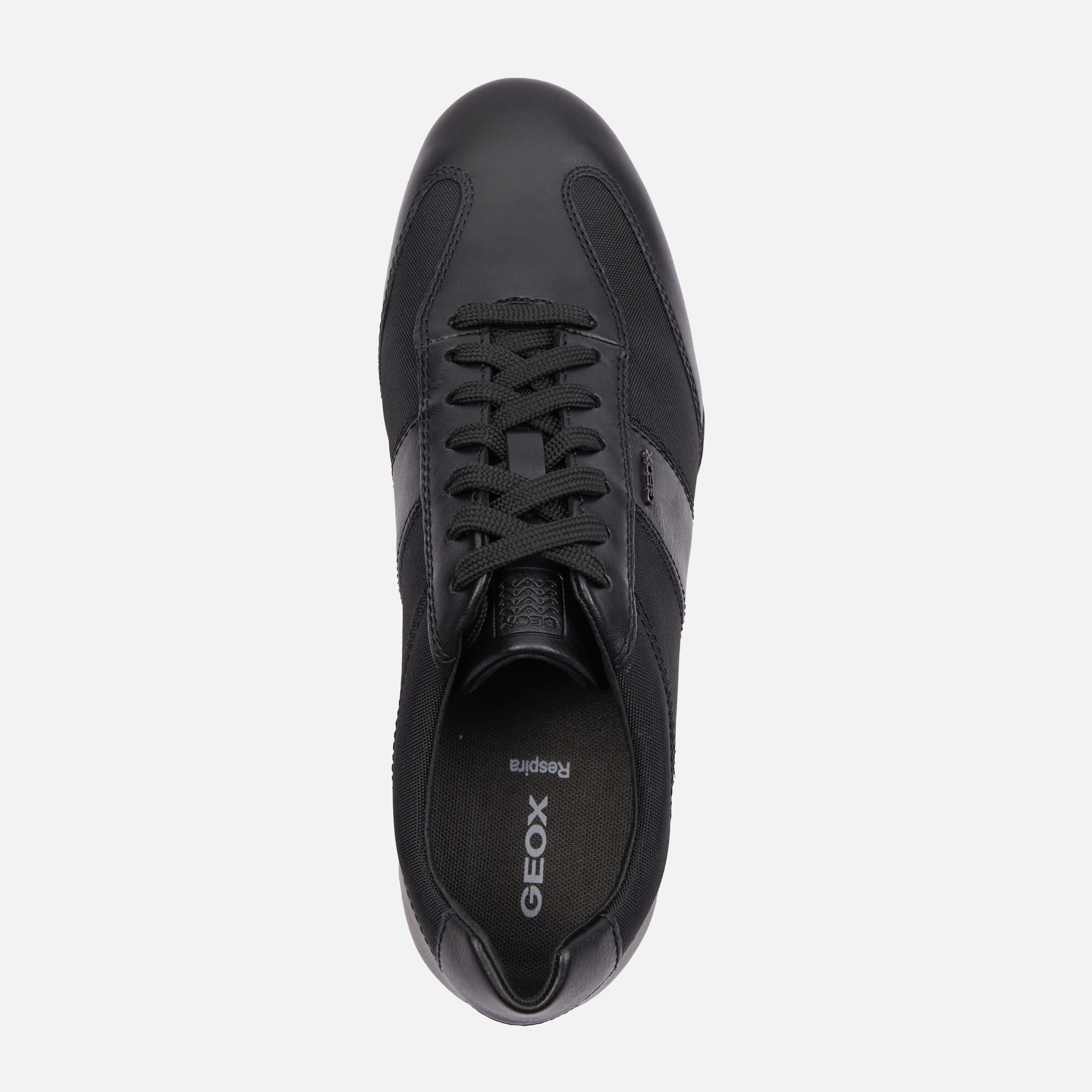 Black men&#039;s sneakers Geox Wells - Men&#039;s
