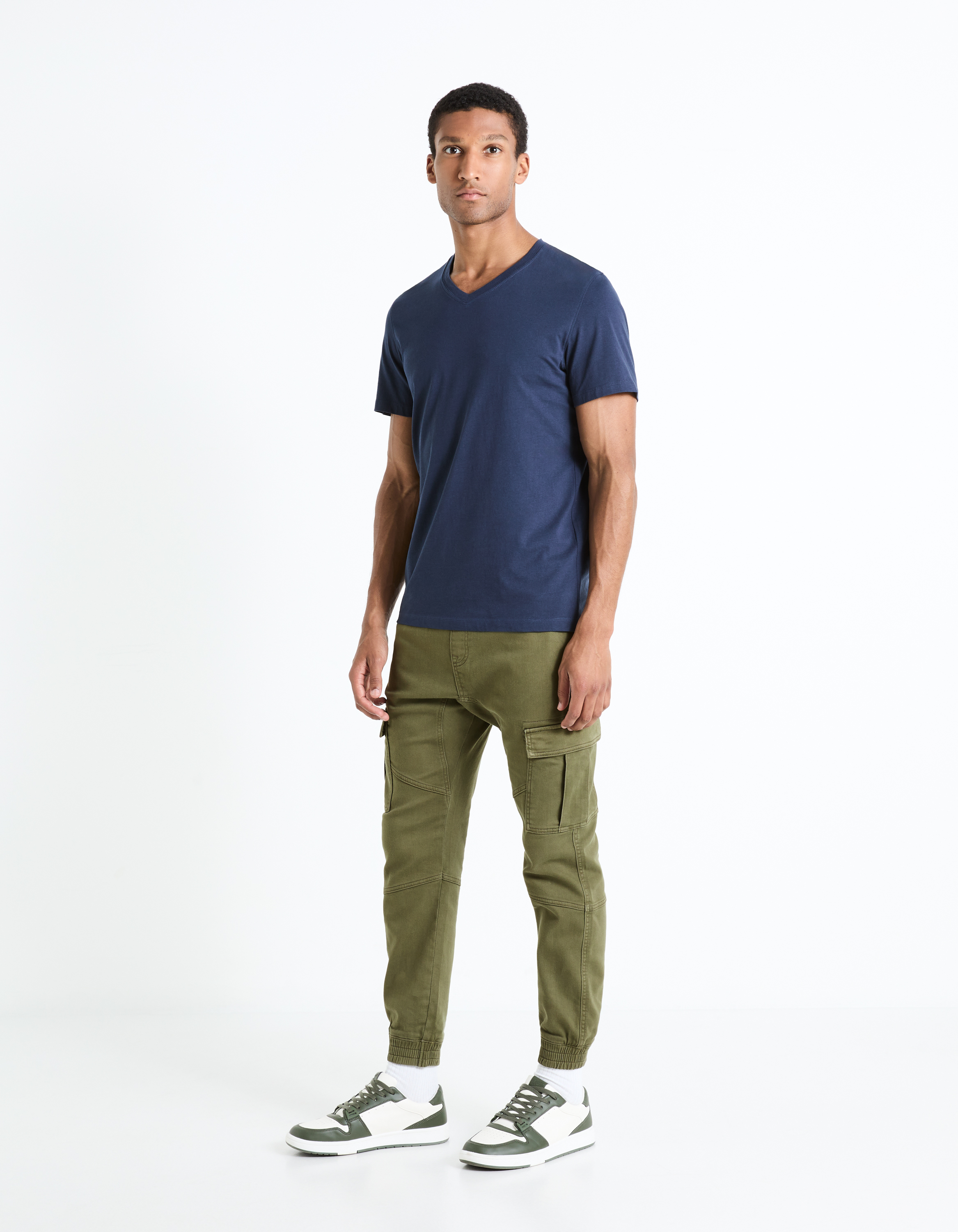 Pantaloni casual pentru barbati Celio - kaki