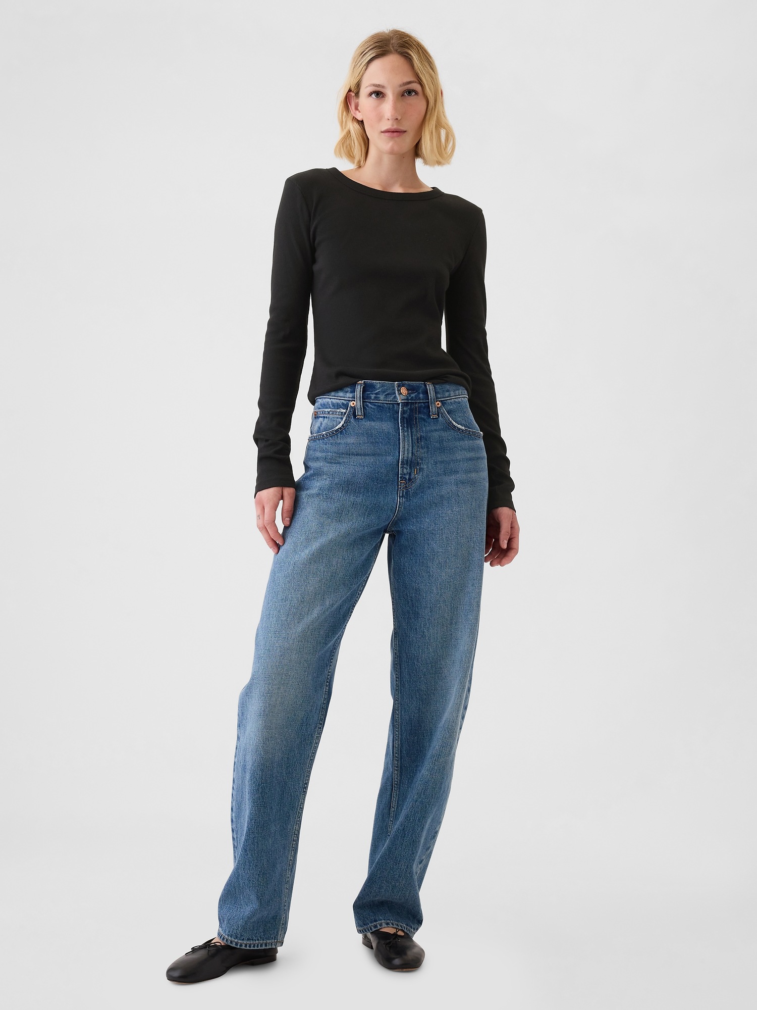 GAP Ribbed T-shirt - Women