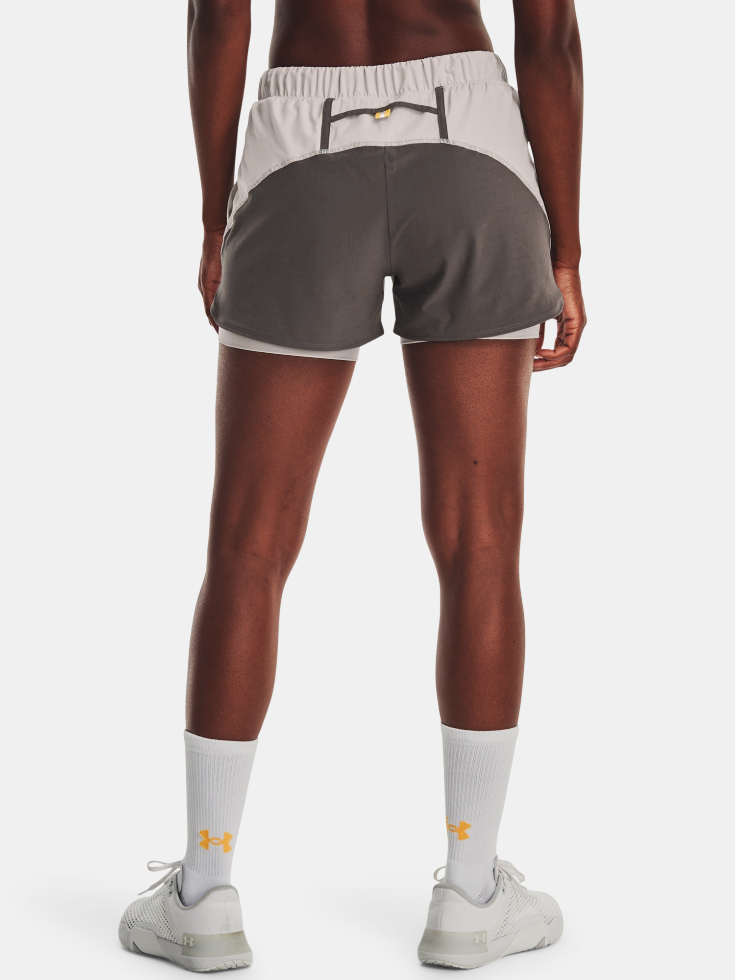 Pantaloni si pantaloni scurti pentru femei Under Armour - gri, gri inchis