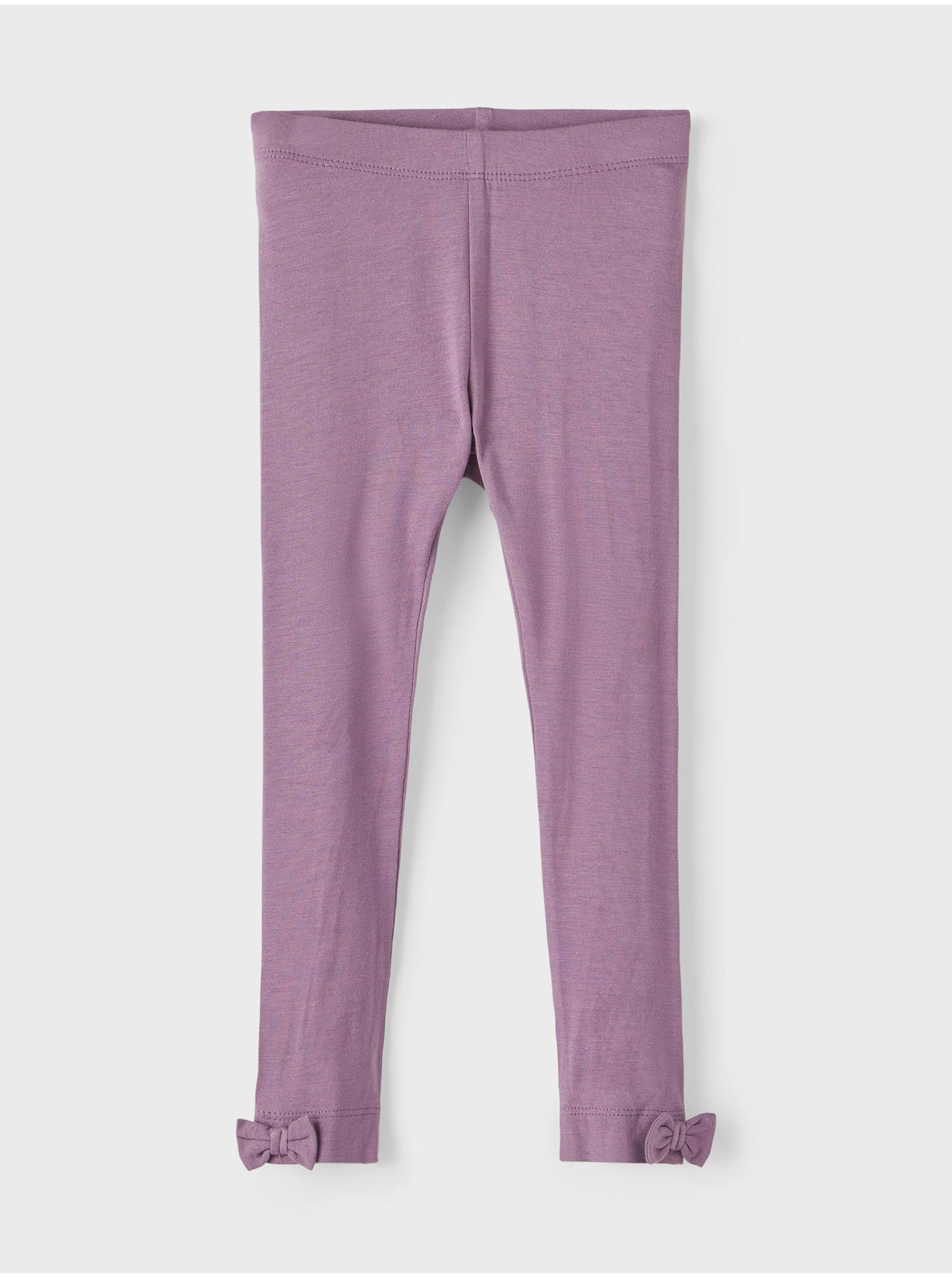 Purple Girly Leggings Name It Karla - Girls