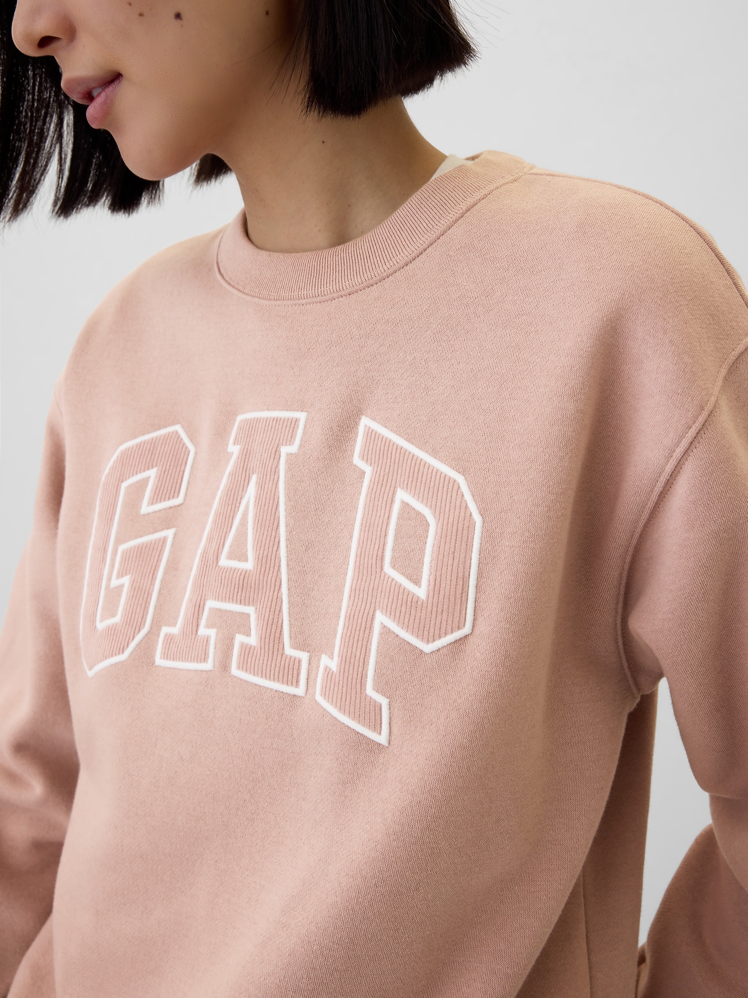 GAP Oversize fleece sweatshirt - Women&#039;s