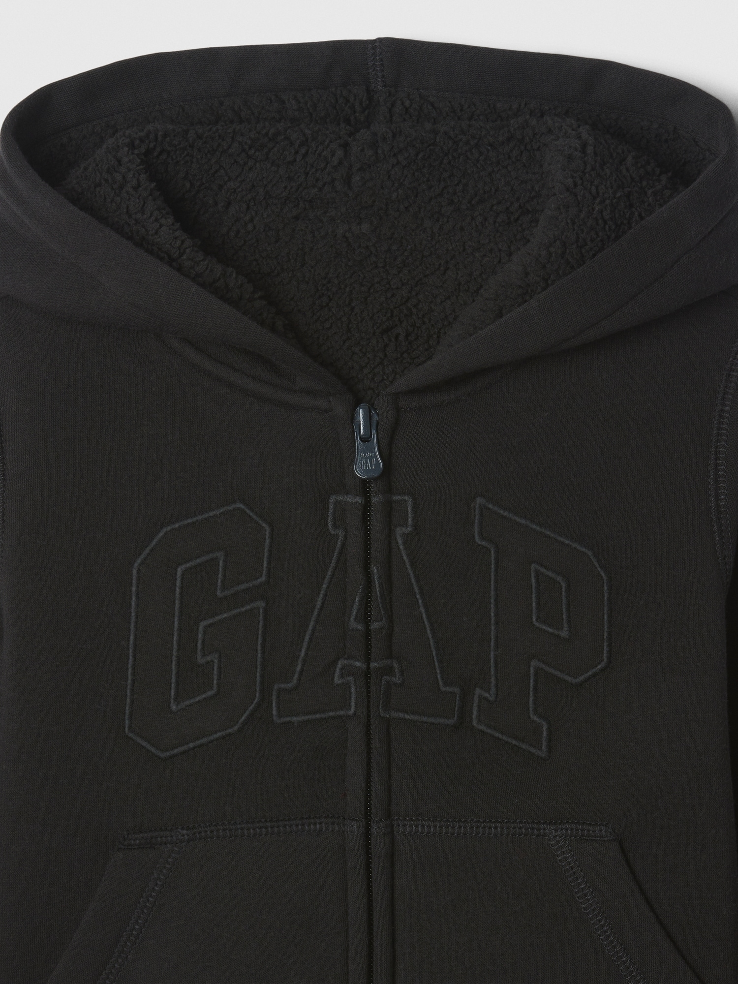 GAP Baby sherpa sweatshirt with logo - Boys