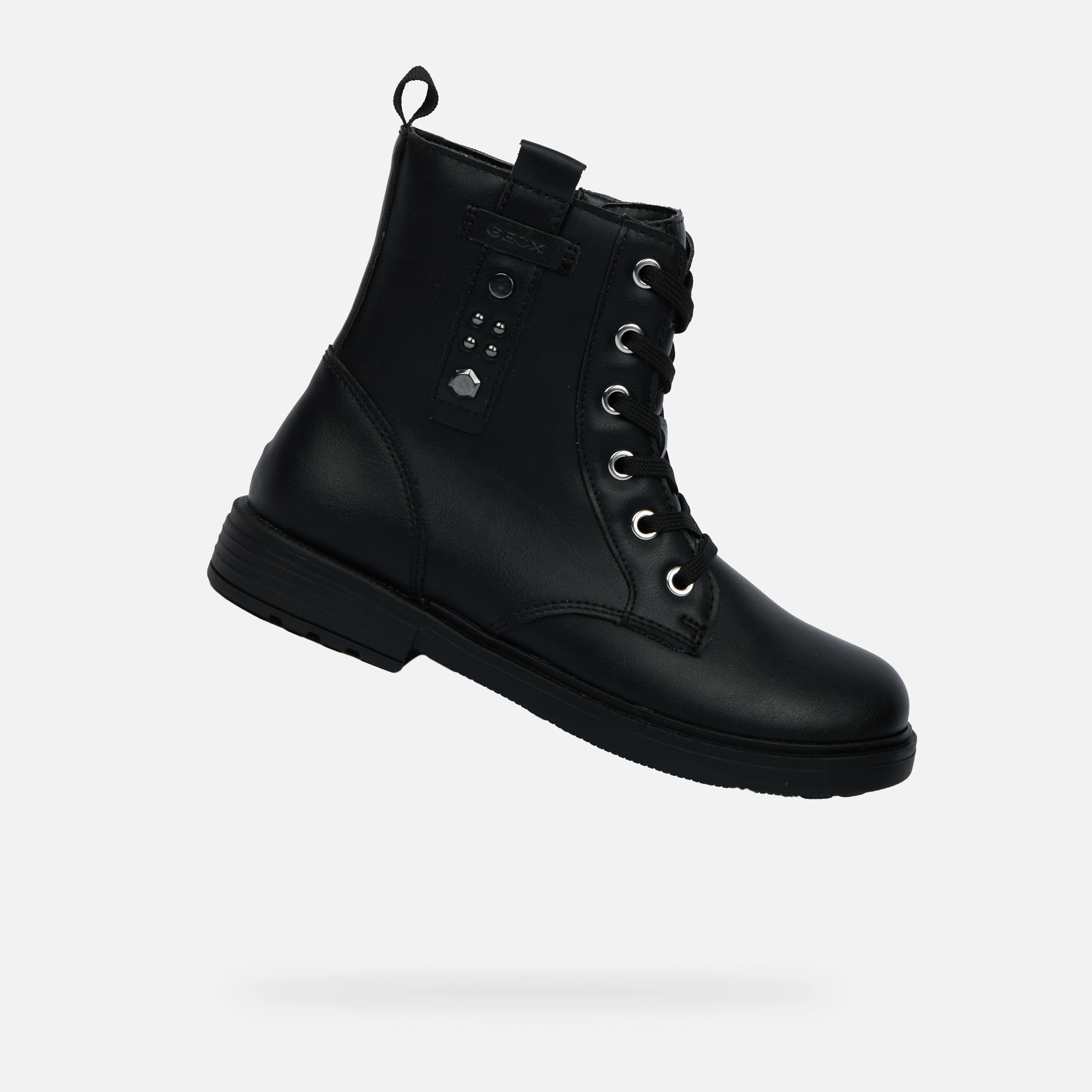 Черни момичешки боти Geox Eclair Girl