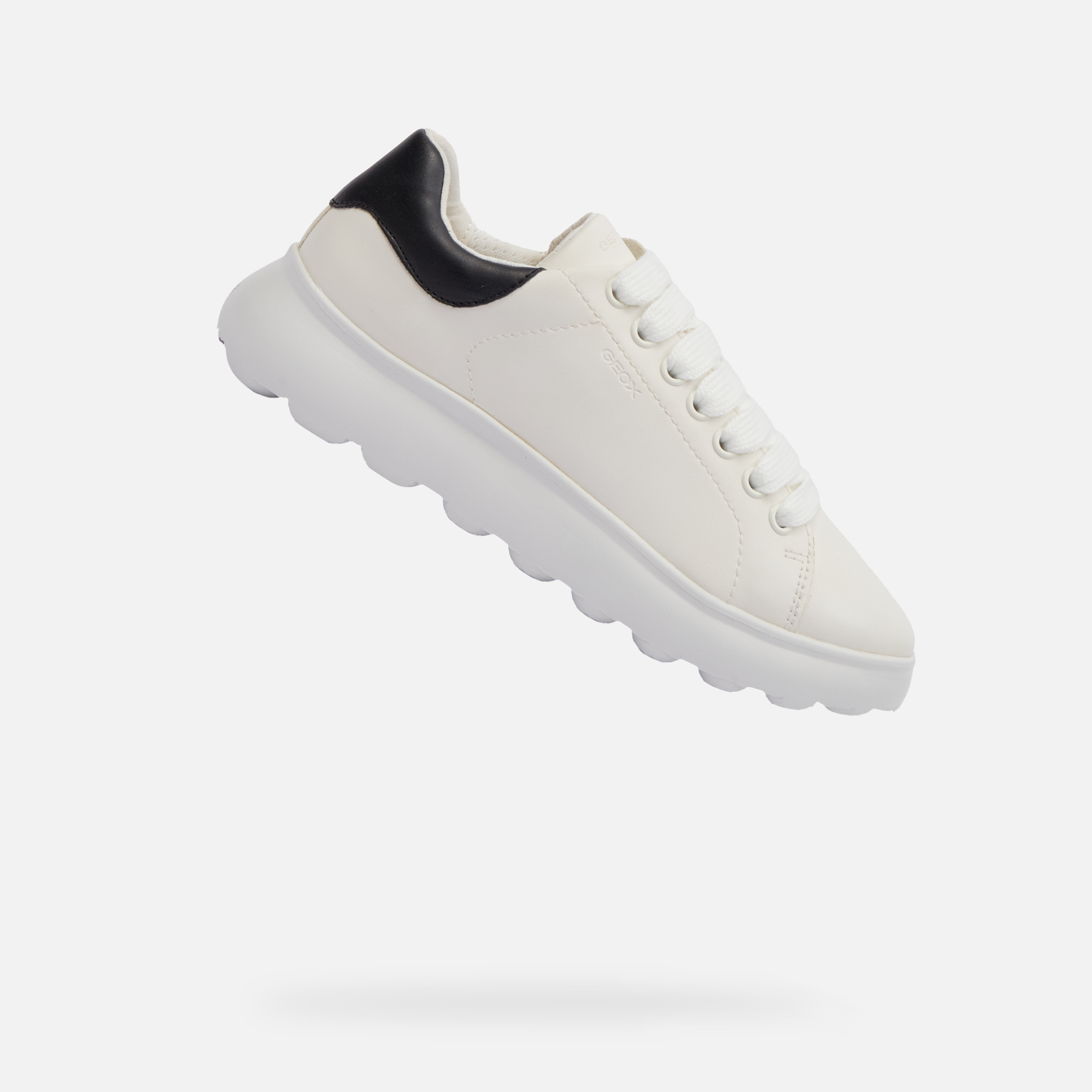 White Girls Geox Puffypop Sneakers - Girls