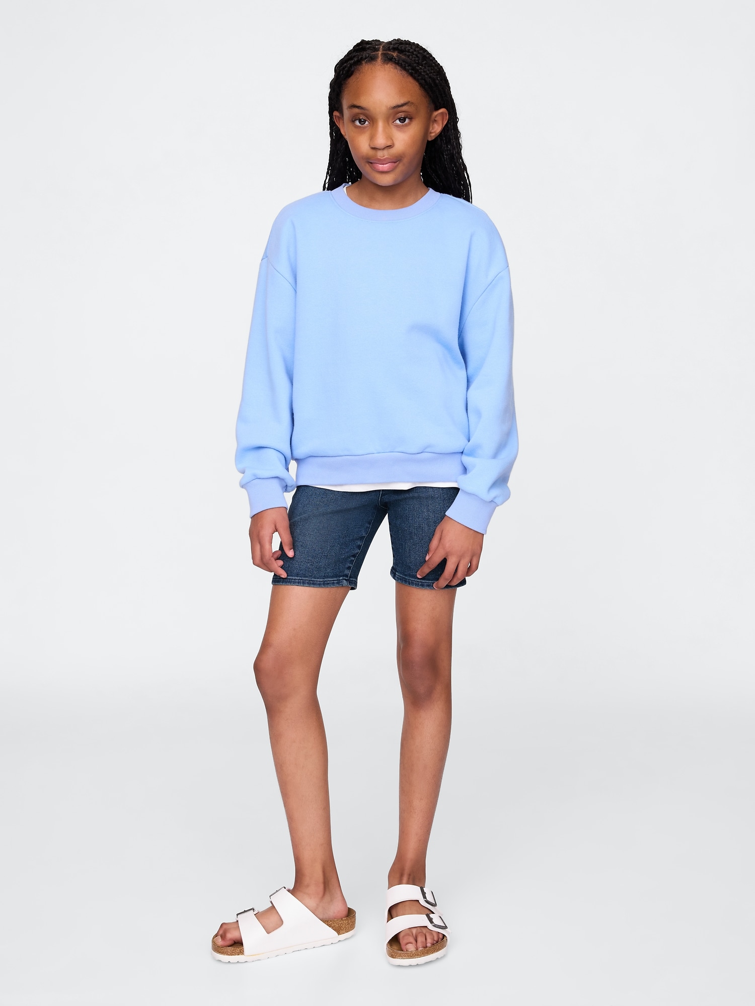 GAP Children's denim biker shorts - Girls