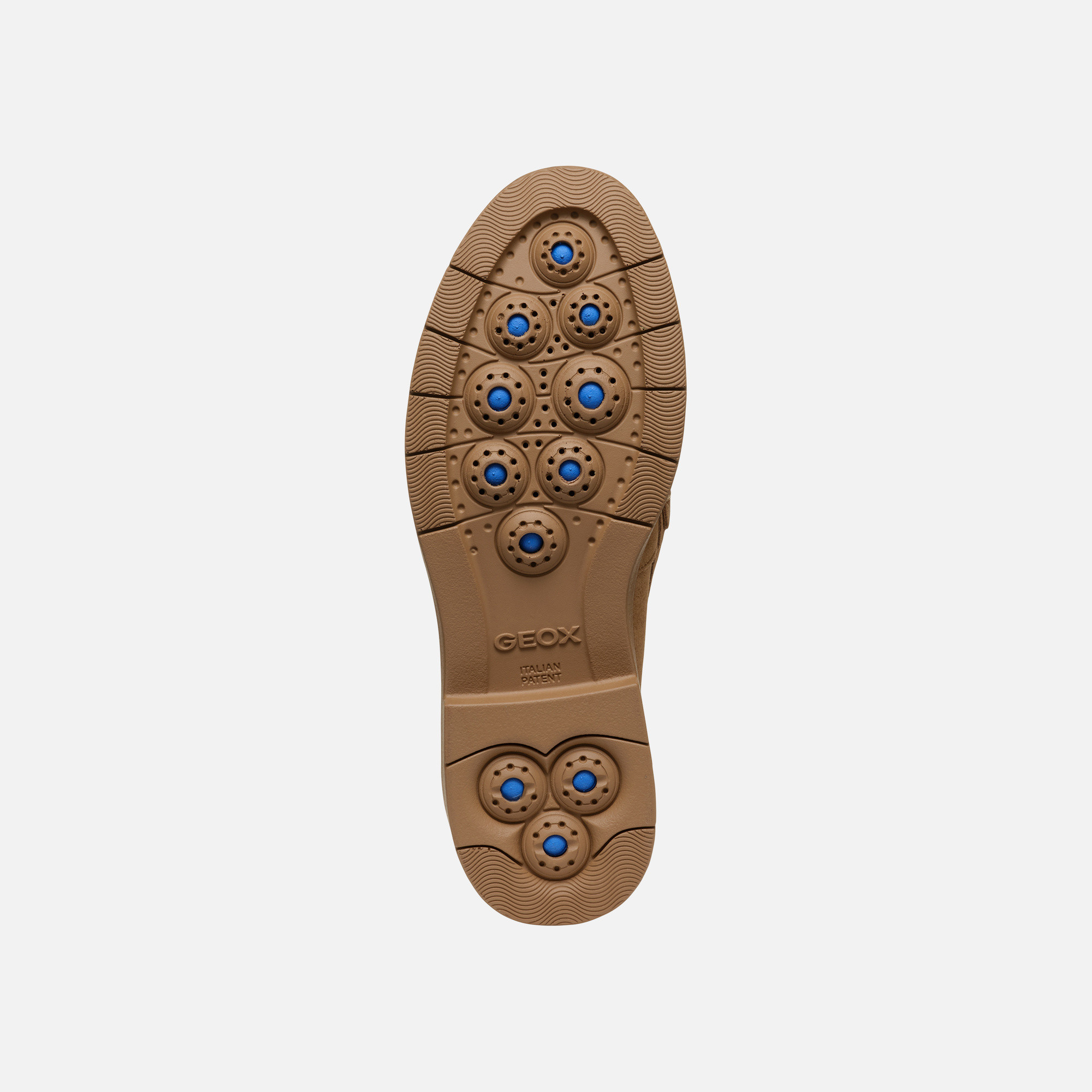 Grey women&#039;s moccasins Geox Spherica EC1 - Women&#039;s