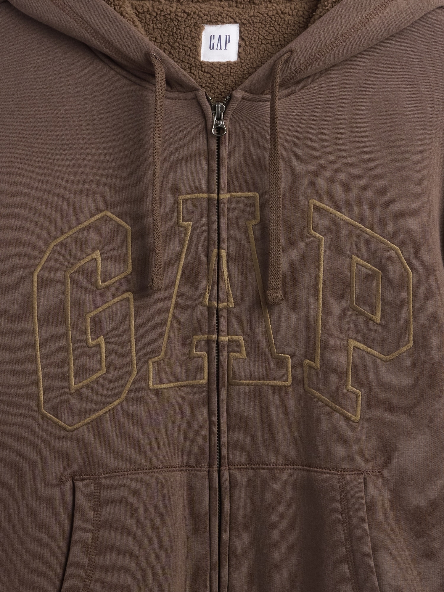 GAP Insulated Sweatshirt with Logo - Mens
