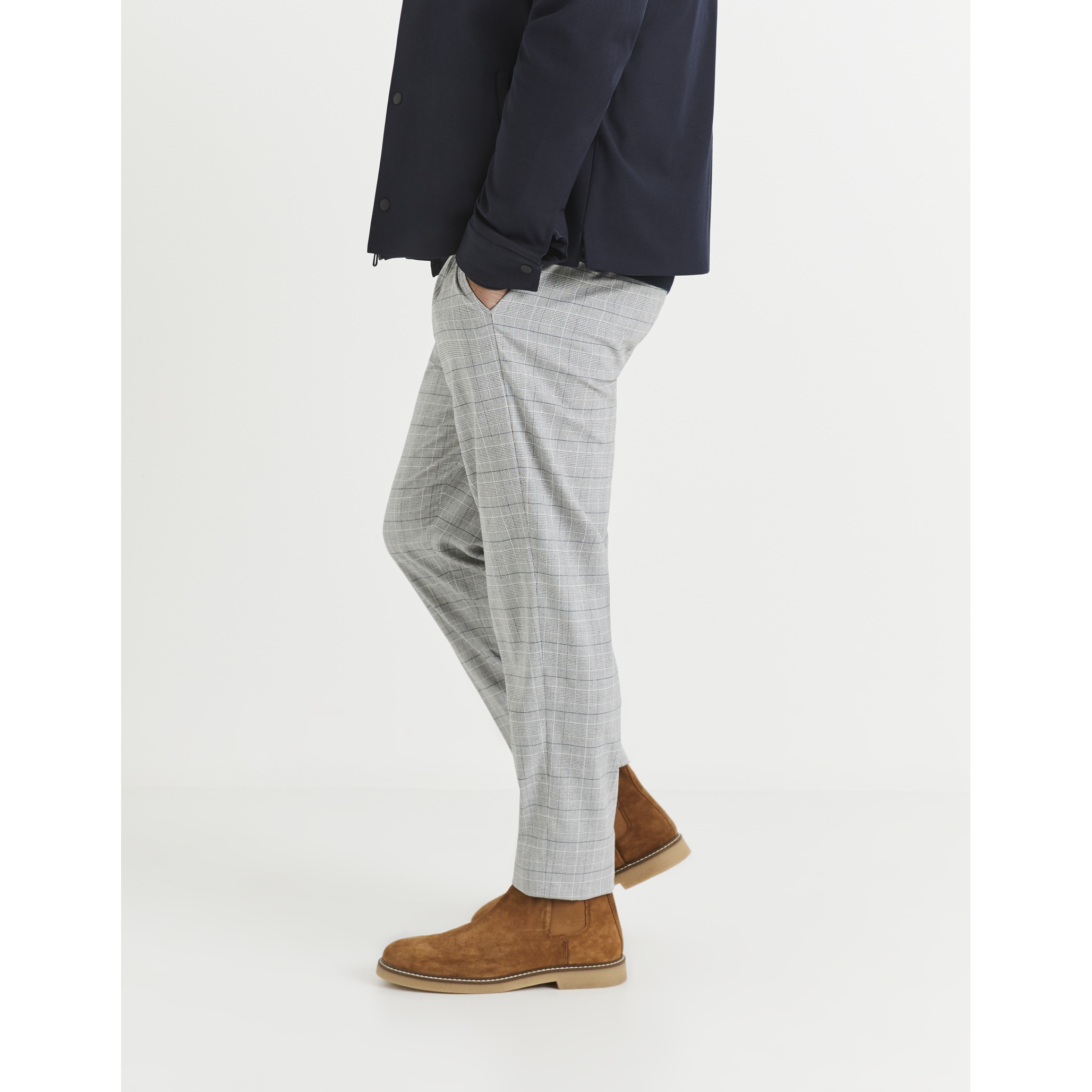 Pantaloni casual pentru barbati Celio - gri