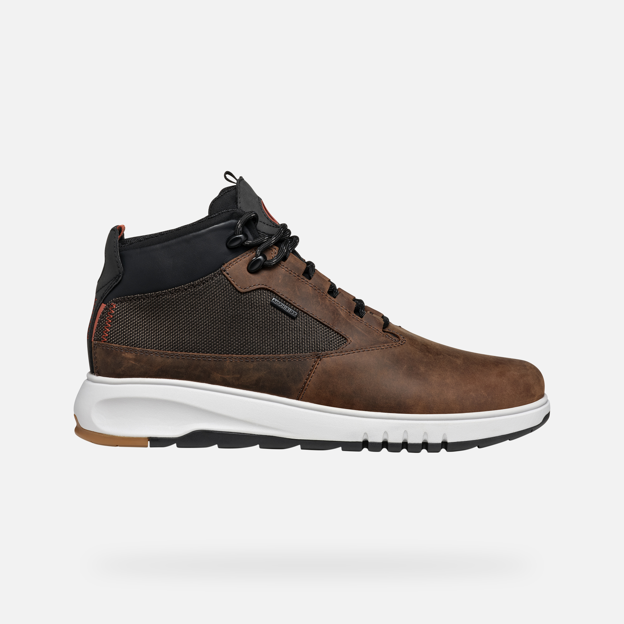 Brown men&#039;s ankle boots Geox Aerantis 4X4 B Abx - Men&#039;s