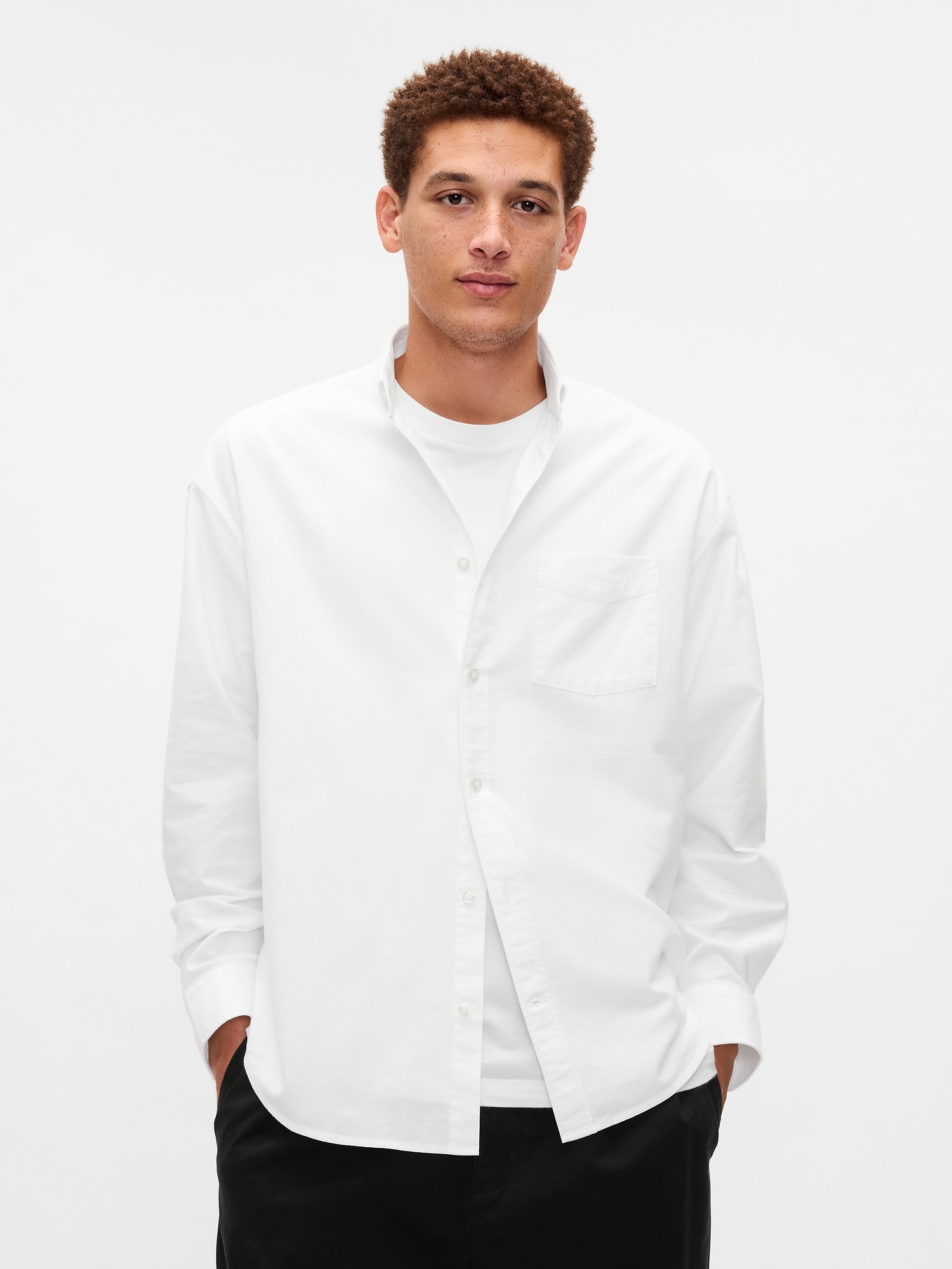 GAP Oversize Oxford Big Shirt - Men's