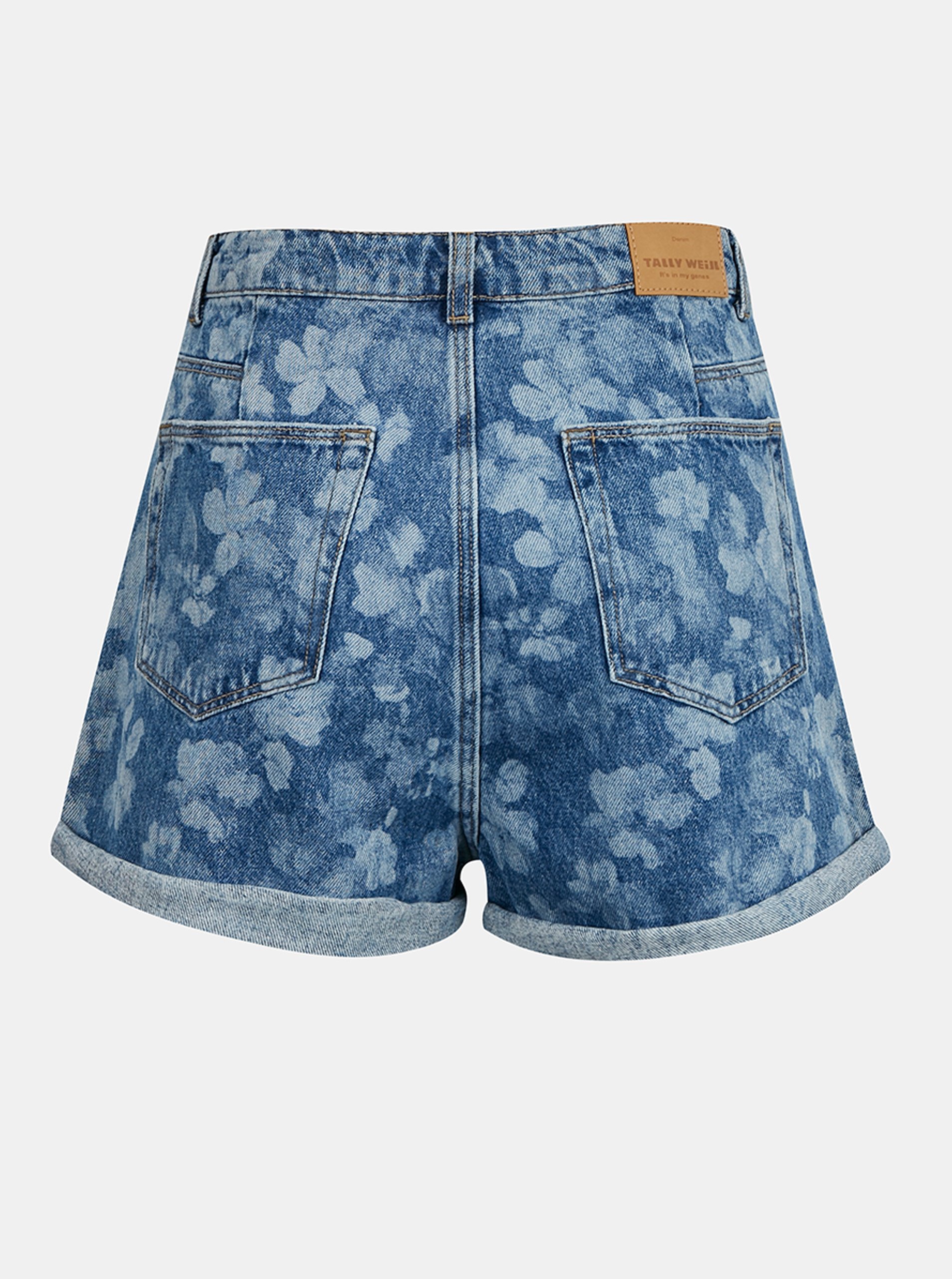 Pantaloni scurti pentru femei TALLY WEiJL - albastru