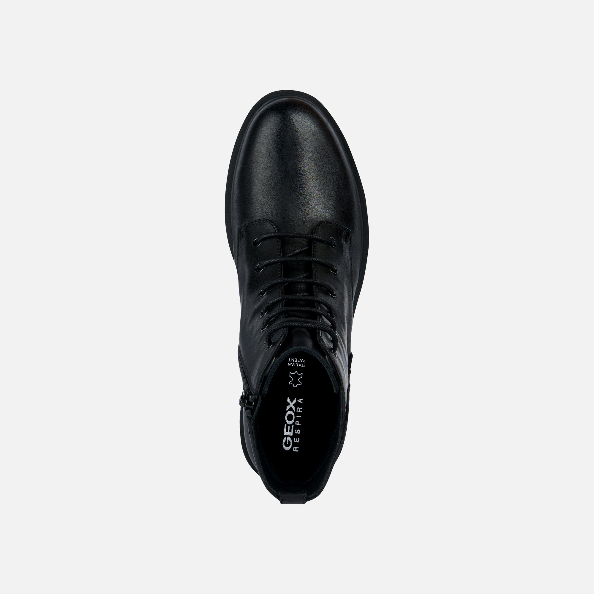 Geox Spherica Ec1 Black Women's Ankle Boots - Ladies