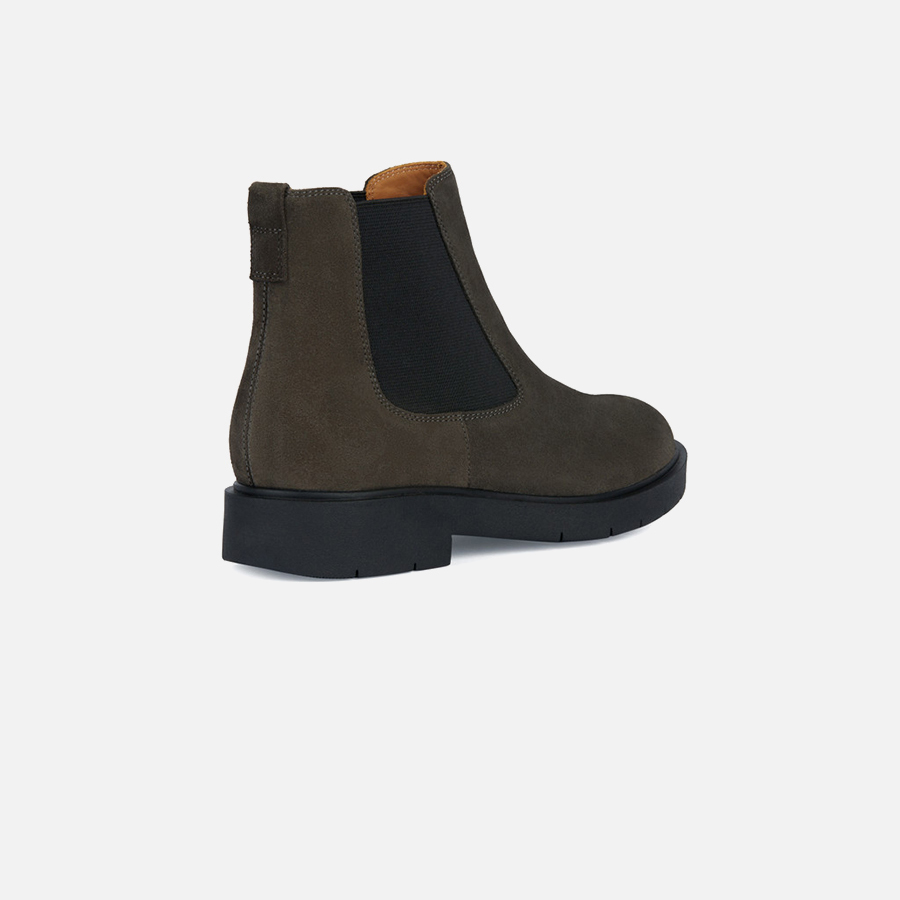 Grey women's ankle boots Geox Spherica EC1 - Women's